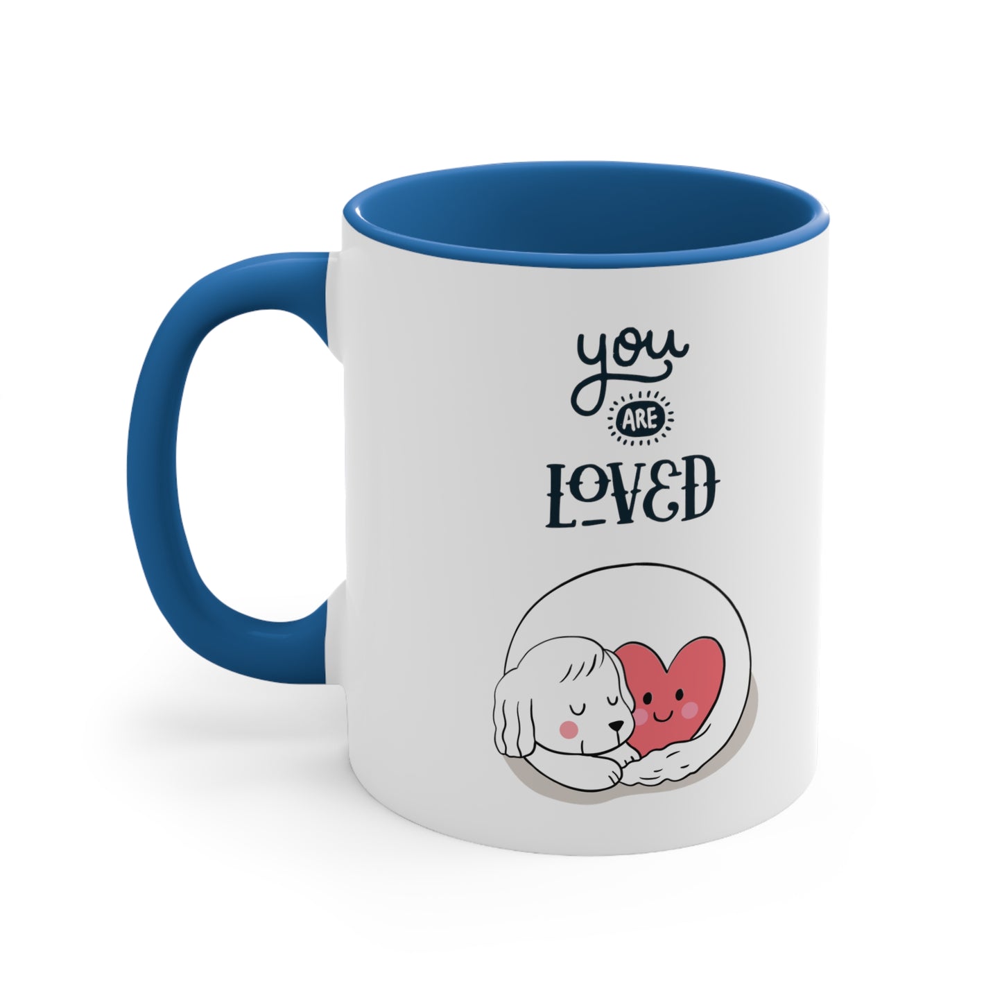 You are Loved Accent Coffee Mug, 11oz