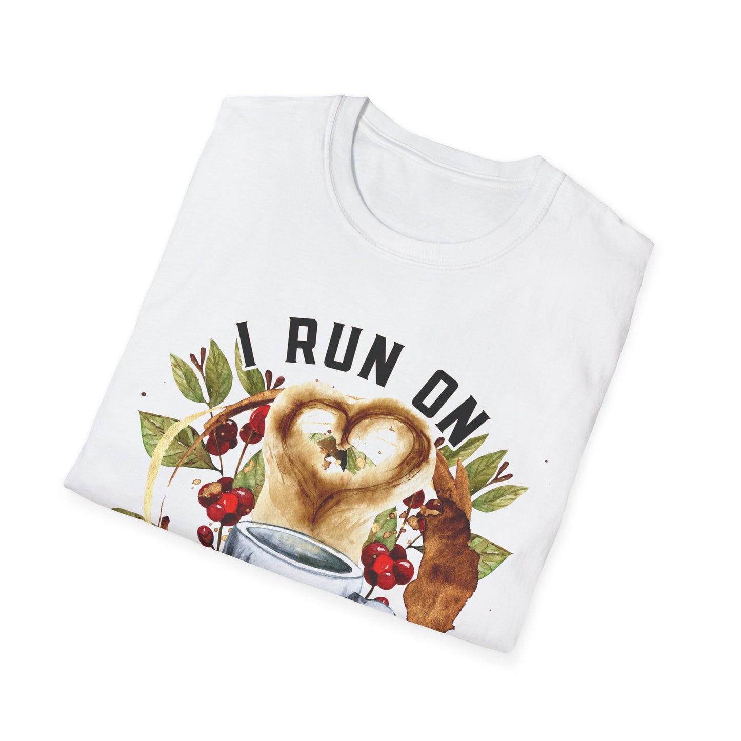 Funny Coffee and Sarcasm Unisex Softstyle T-Shirt
