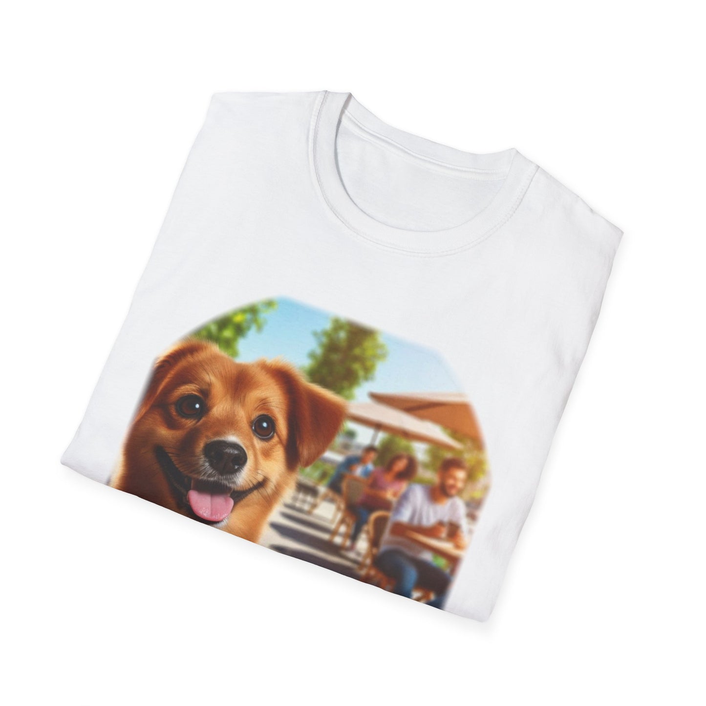 Adorable Dog - "Life is Brew-tiful" Unisex T-Shirt