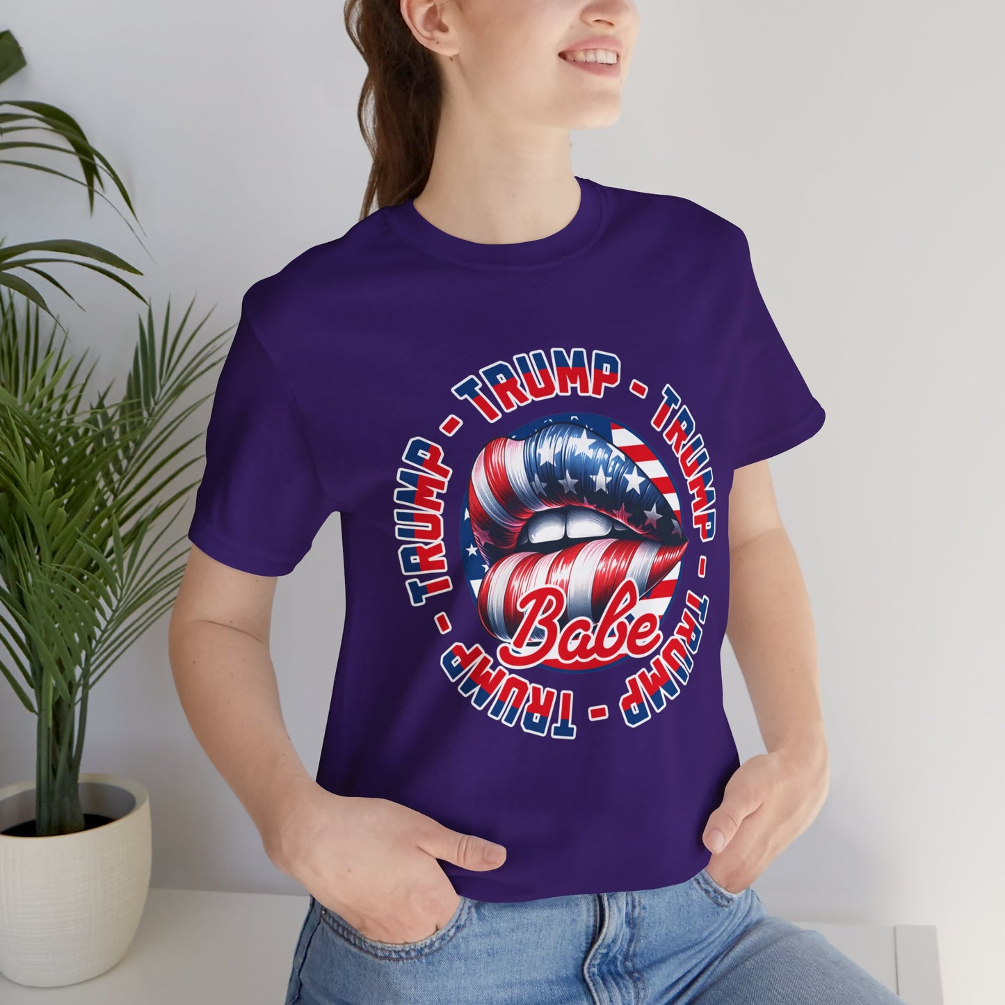 Trump Babe Unisex Jersey Short Sleeve Tee