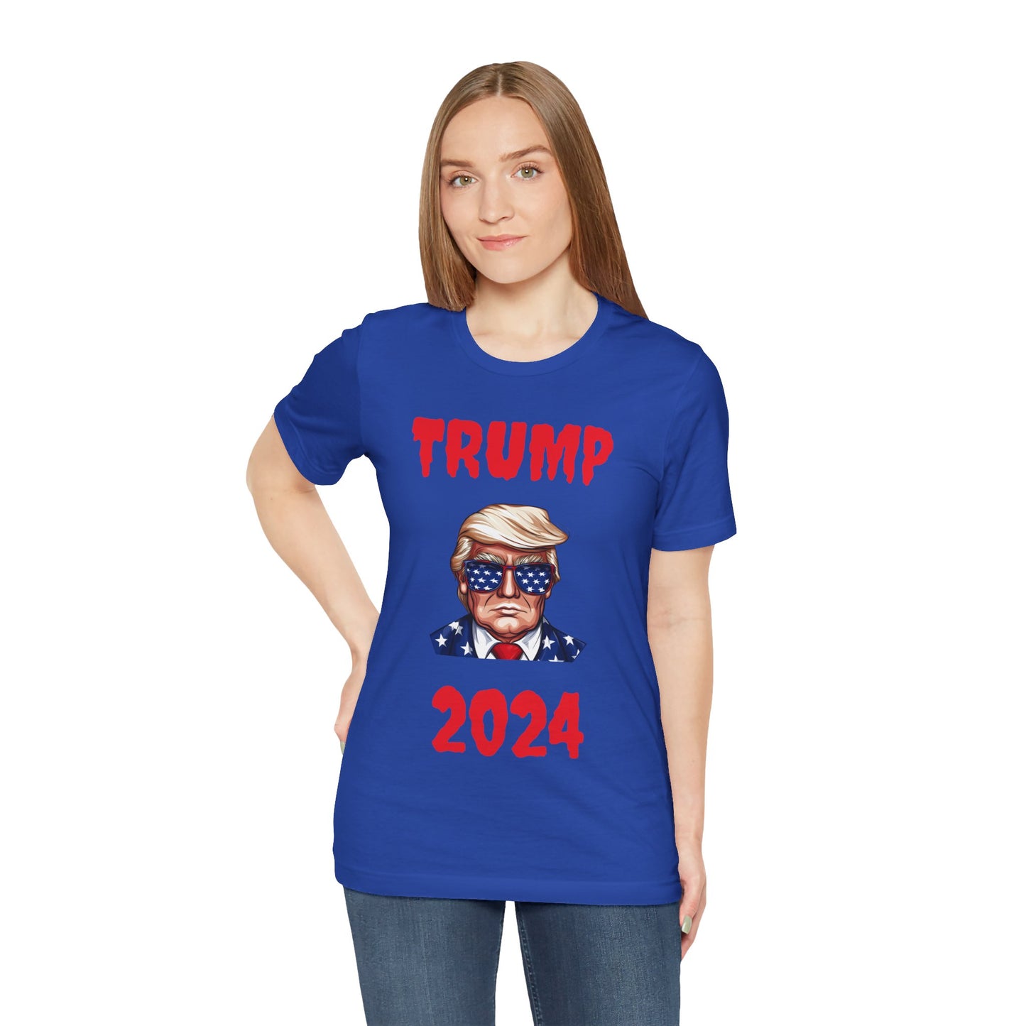 TRUMP 2024 Unisex Jersey Short Sleeve Tee