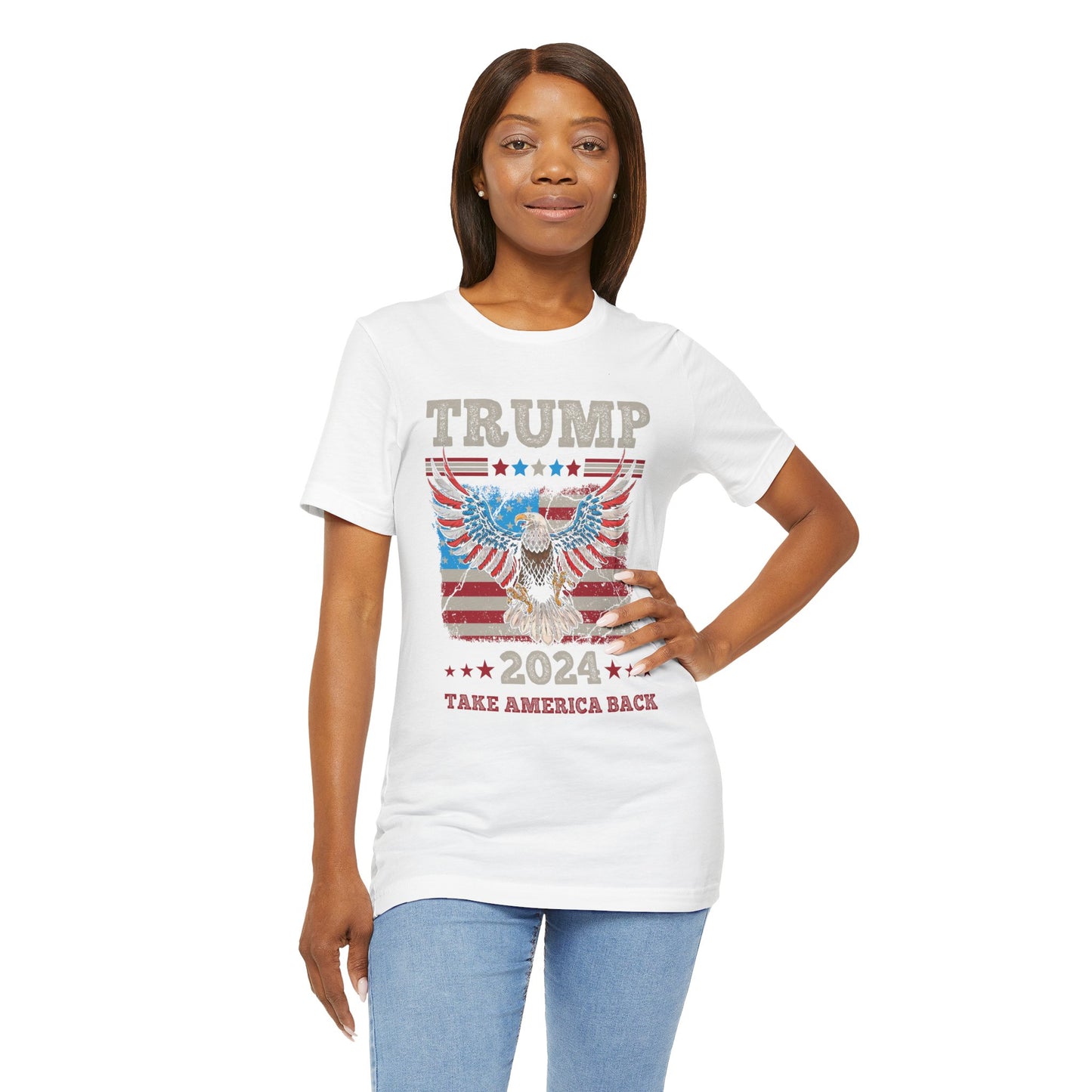 Trump 2024 Unisex Jersey Short Sleeve Tee