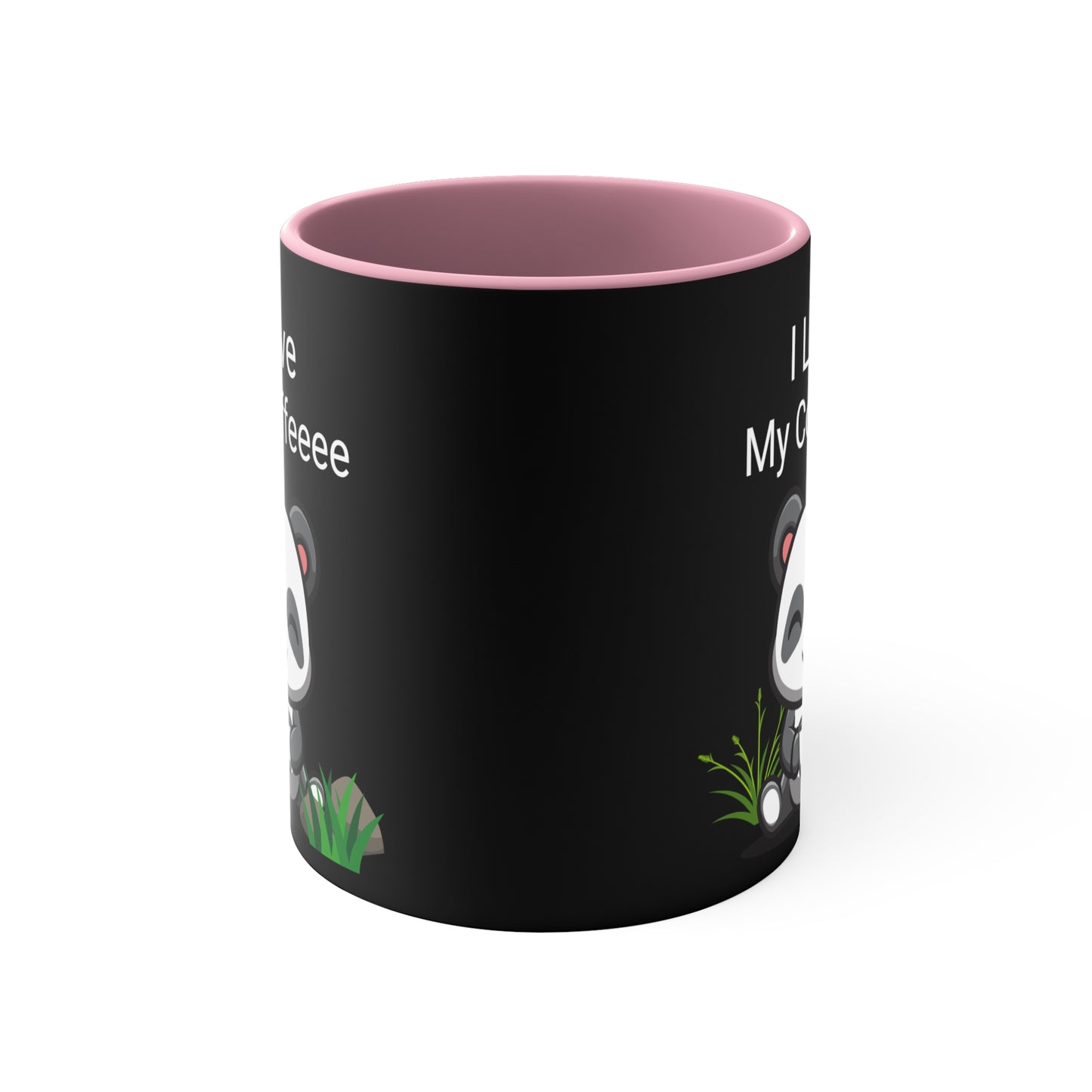 I love My Coffee Black Accent Coffee Mug, 11oz