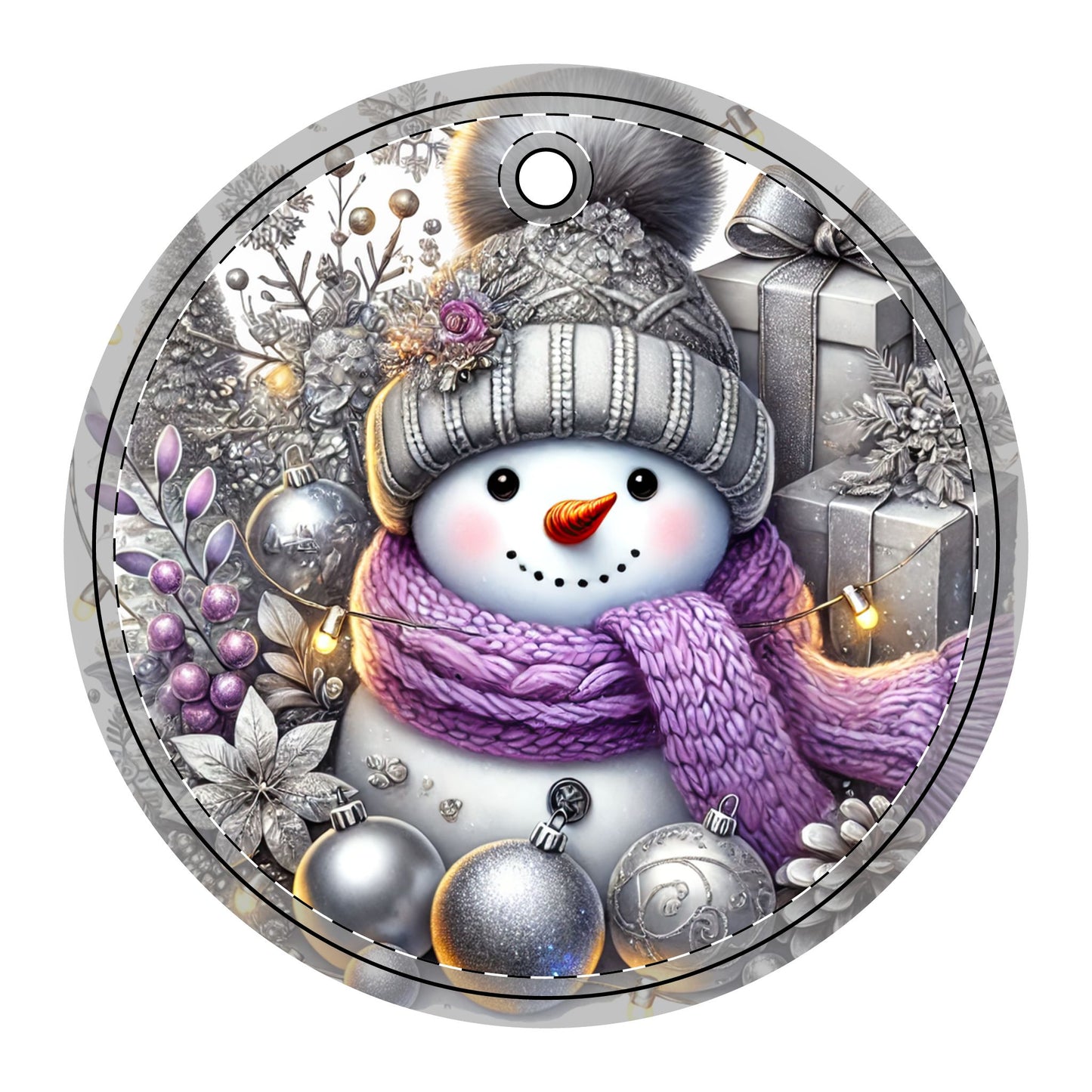 Ceramic Ornaments (2-Side Print)