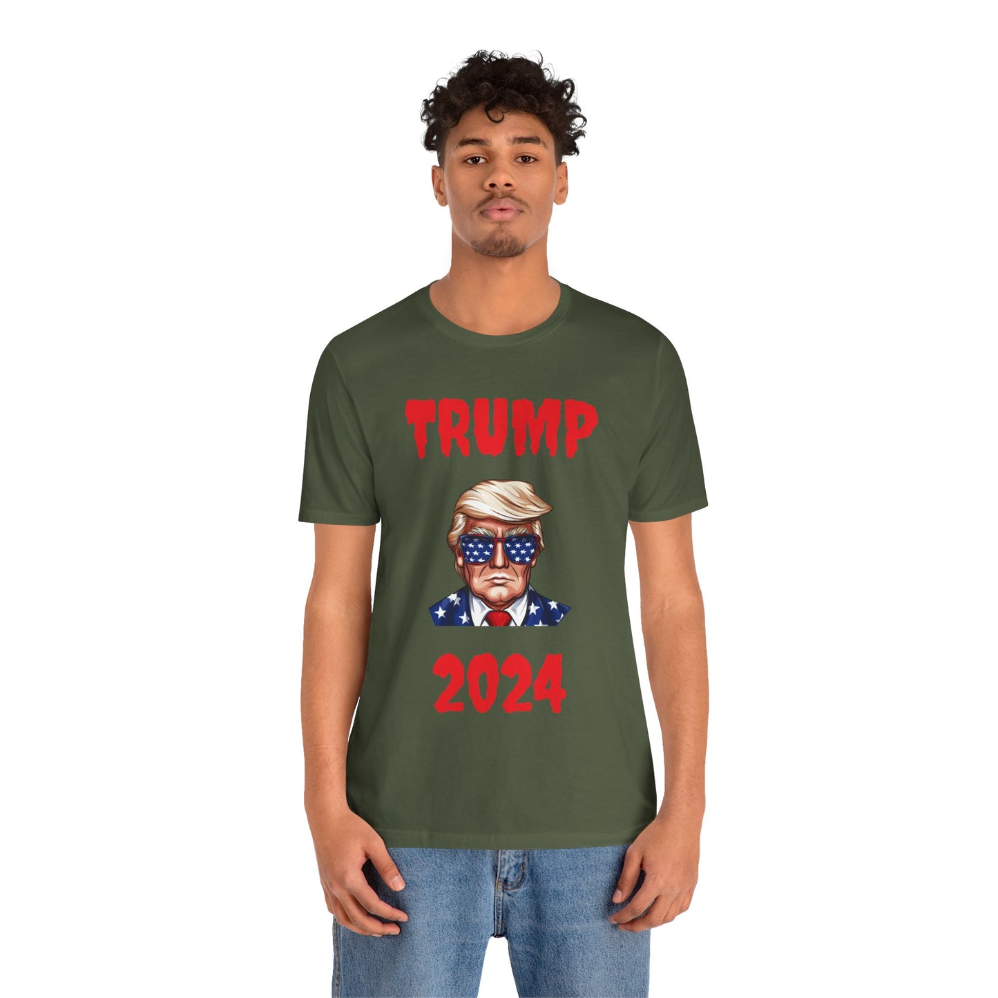TRUMP 2024 Unisex Jersey Short Sleeve Tee