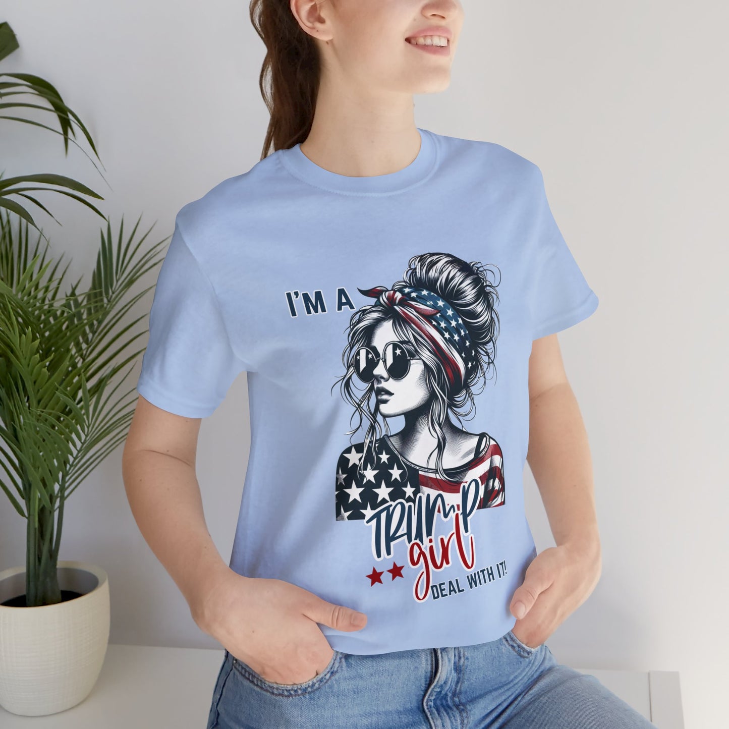 Trump Girl Unisex Jersey Short Sleeve Tee