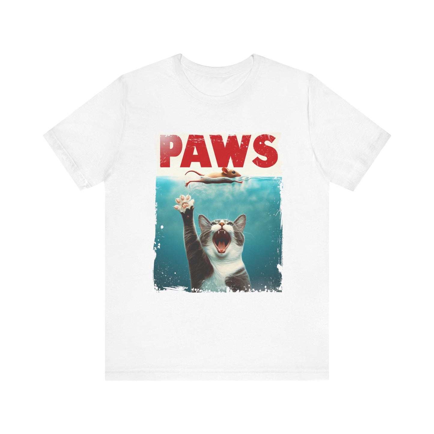 Paws Capture Beneath the Surface Unisex Jersey Short Sleeve Tee