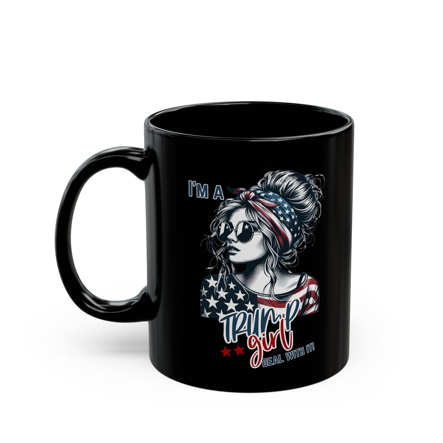 Trump Girl Black Mug (11oz, 15oz)