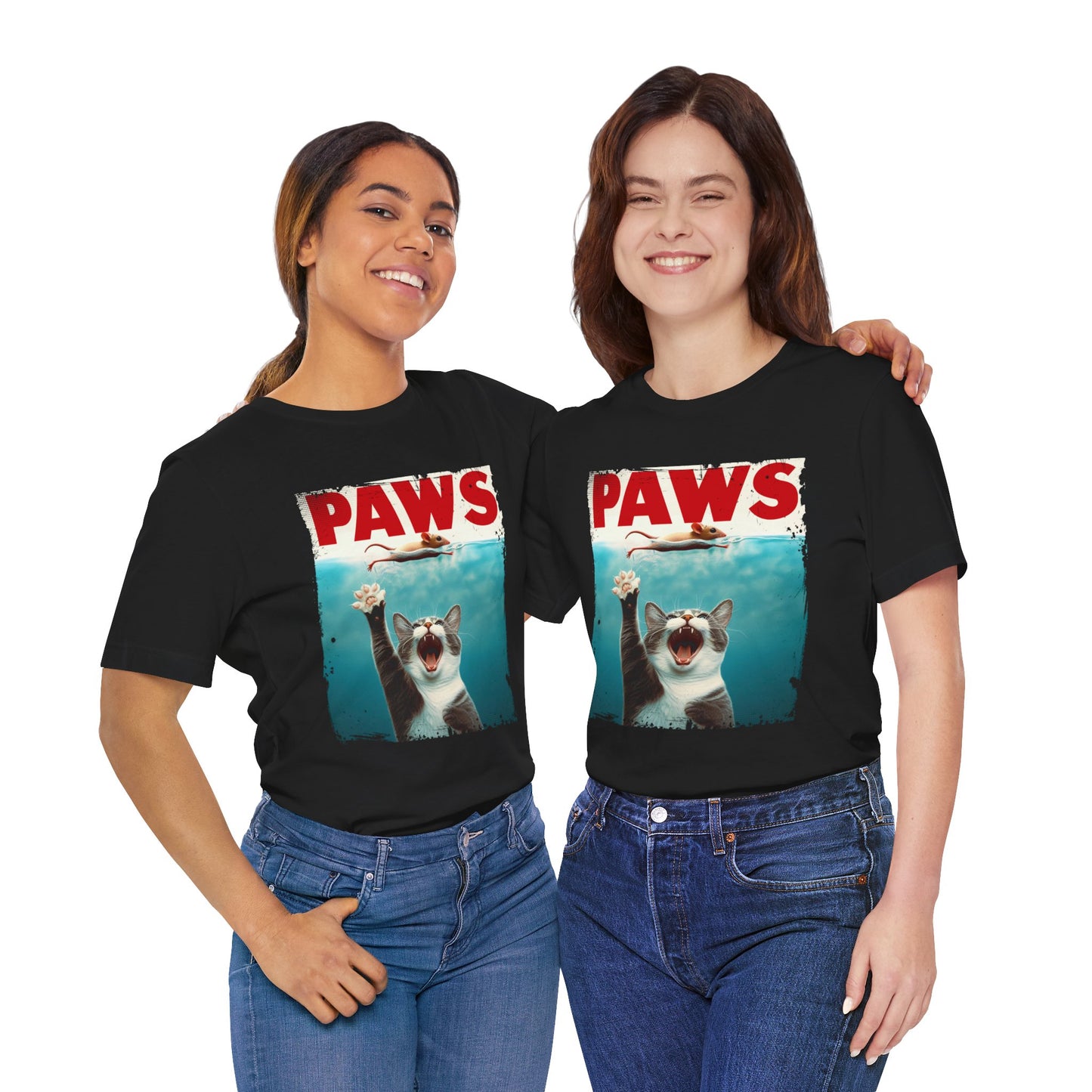Paws Capture Beneath the Surface Unisex Jersey Short Sleeve Tee