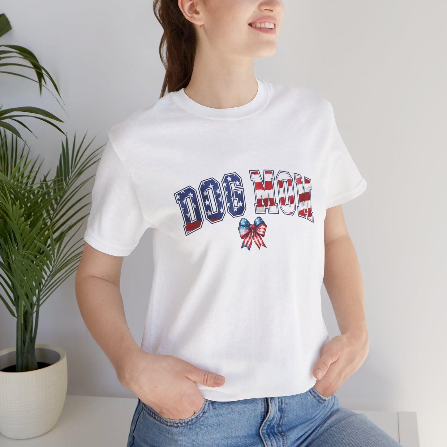 Womans Unisex Dog Mon Jersey Short Sleeve Tee