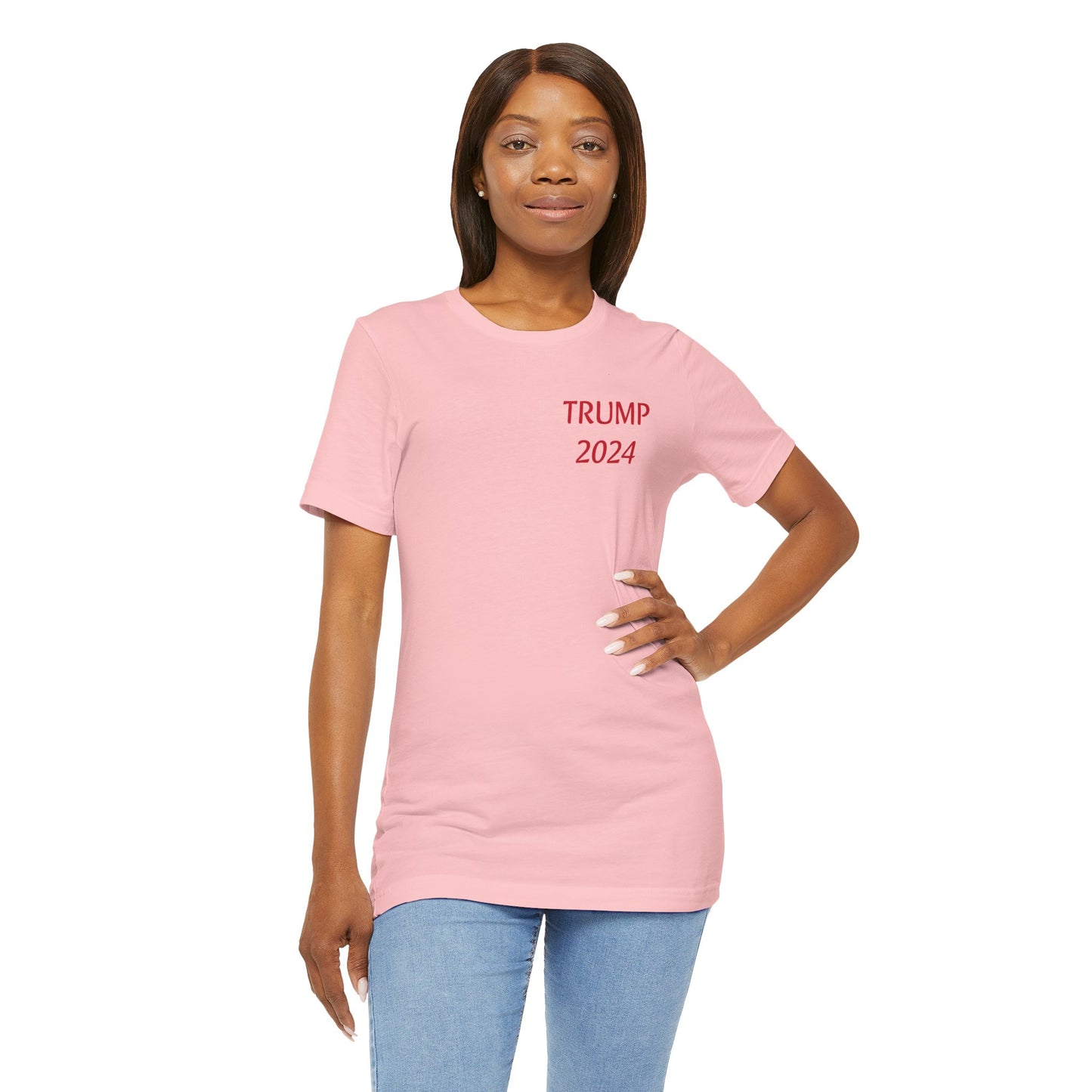 Freedom Is Not Free trump 2024 Unisex Jersey Short Sleeve Tee