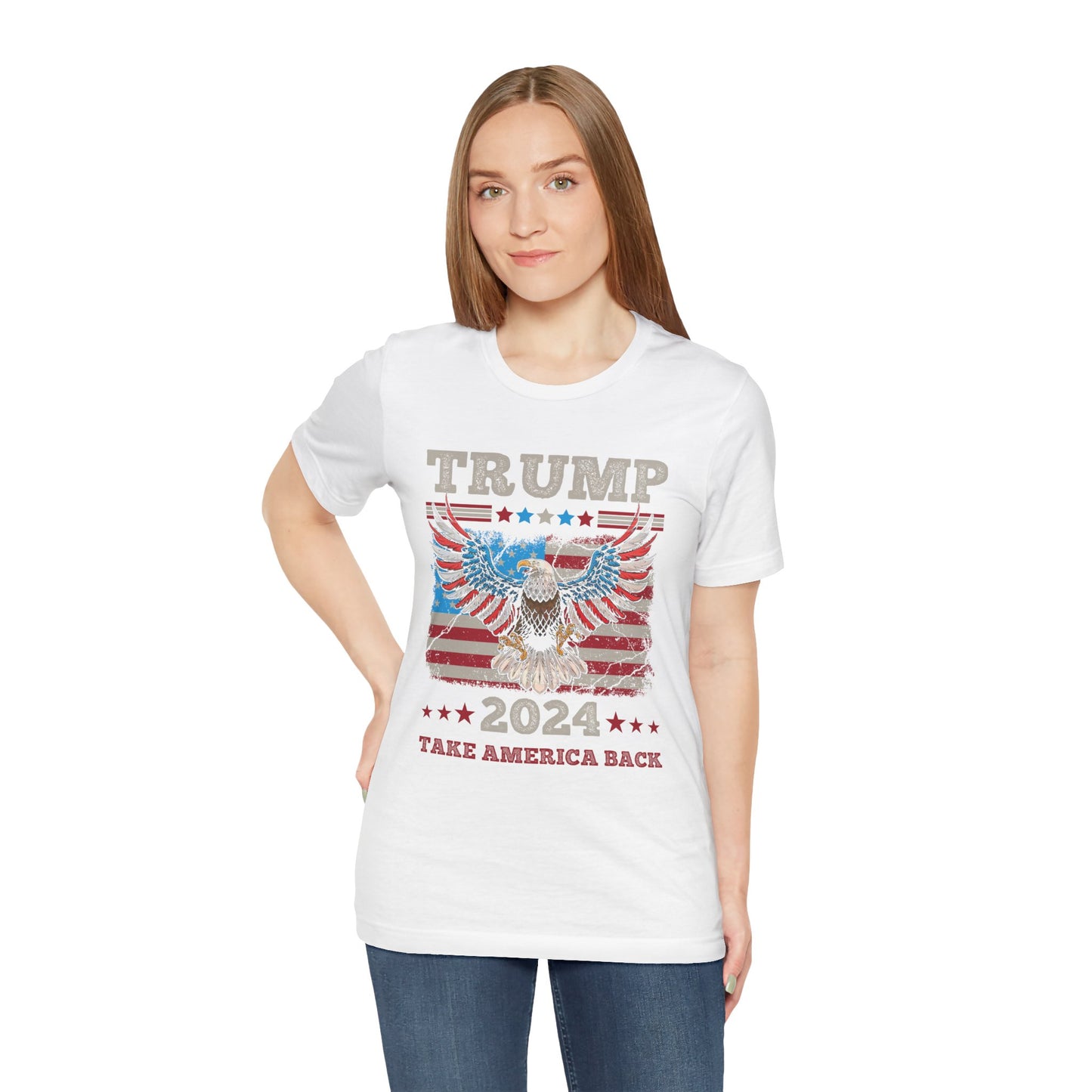 Trump 2024 Unisex Jersey Short Sleeve Tee