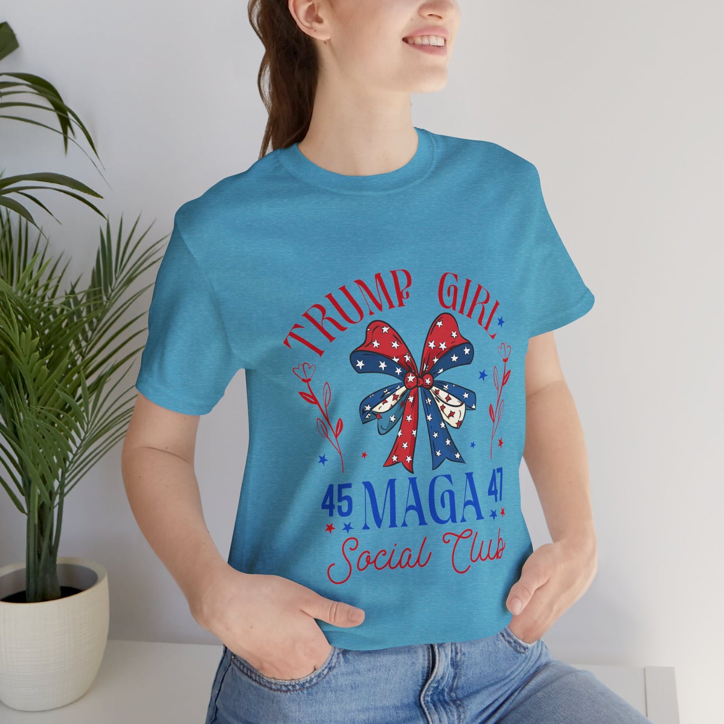 Trump Girl Mega Unisex Jersey Short Sleeve Tee