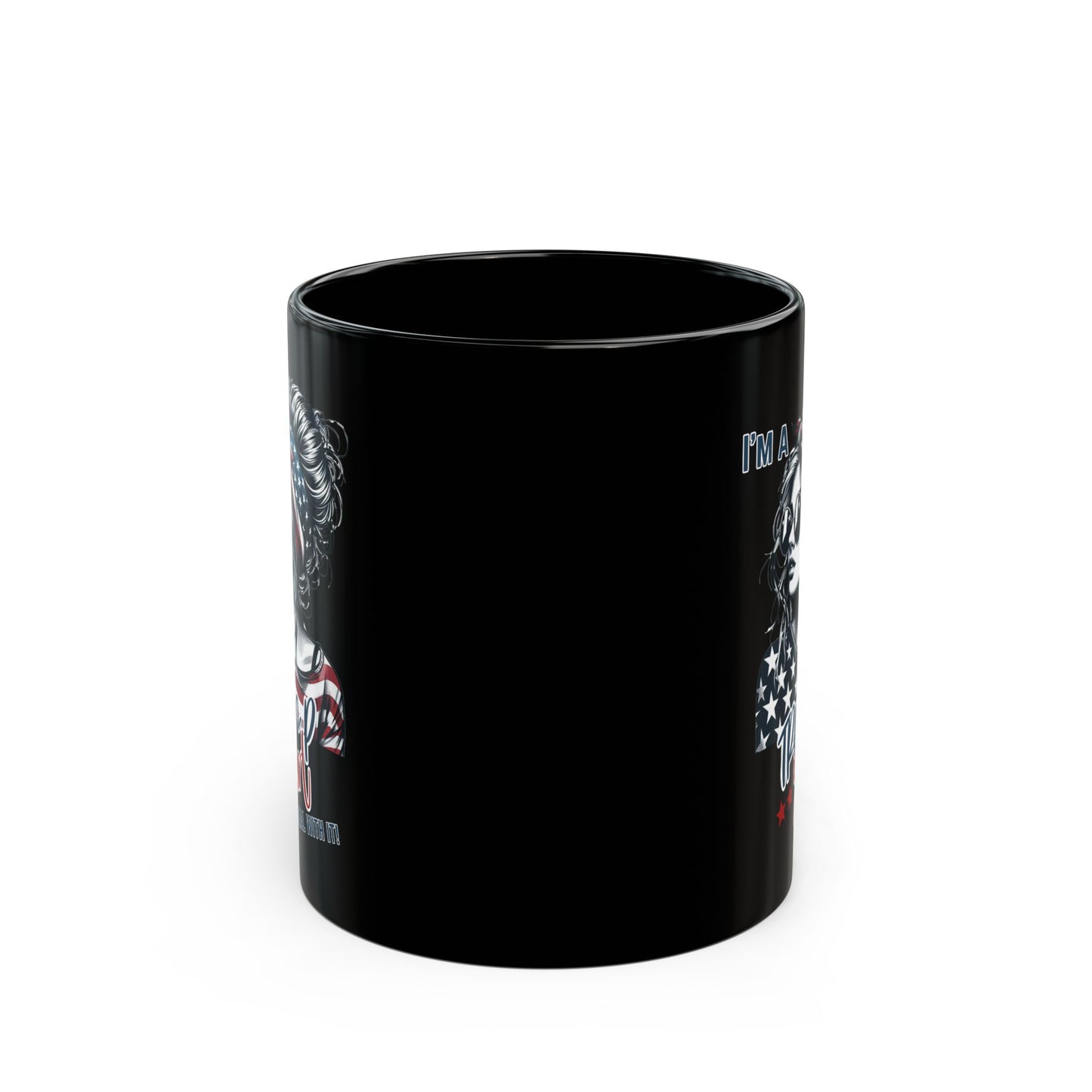 Trump Girl Black Mug (11oz, 15oz)