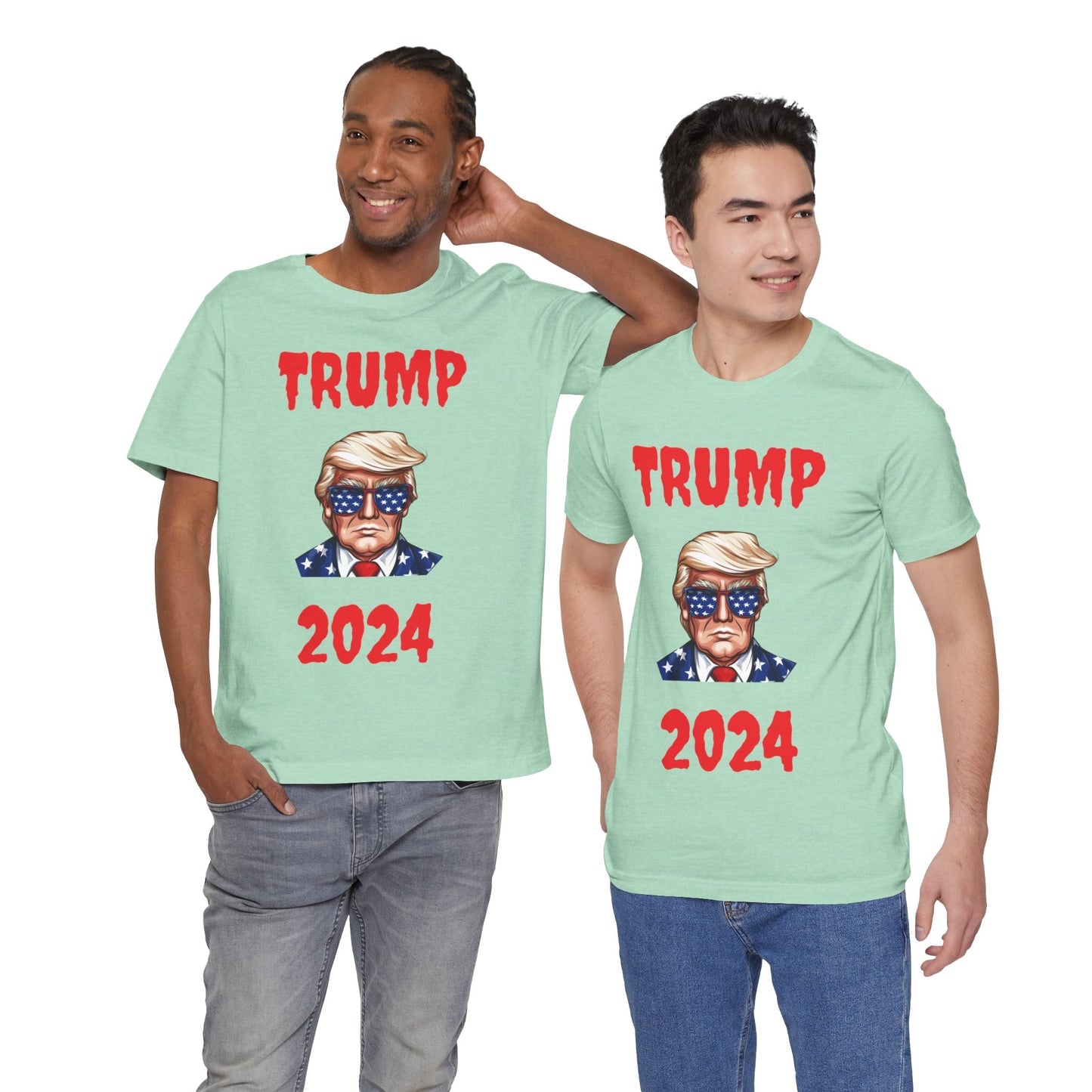TRUMP 2024 Unisex Jersey Short Sleeve Tee