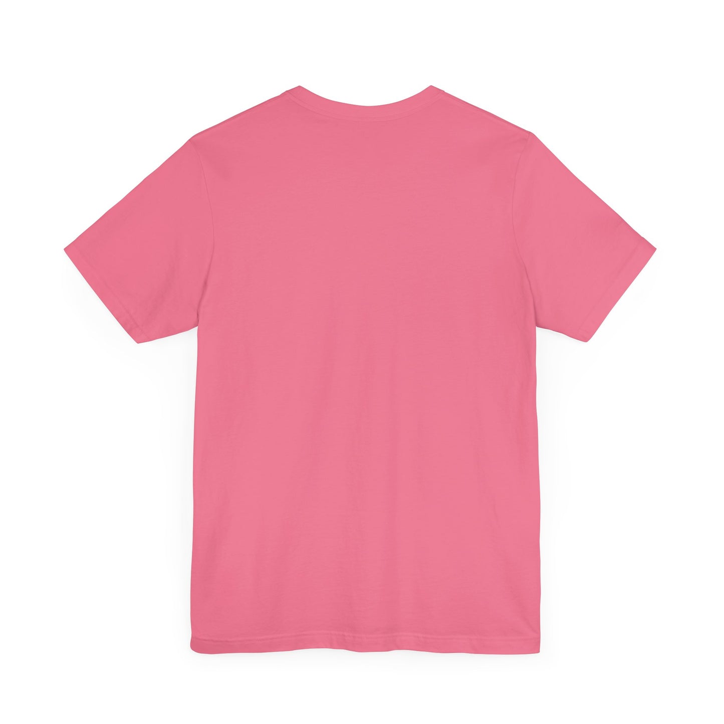 Womans Unisex Red White and Blue Ribbon Jersey Short Sleeve Tee