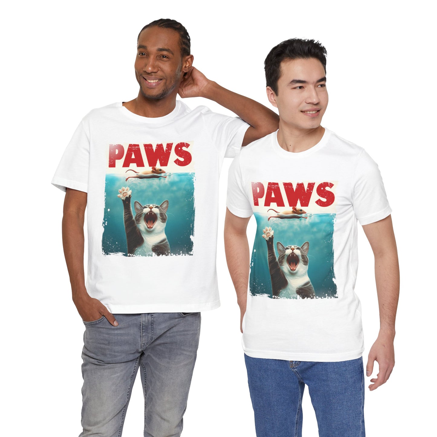 Paws Capture Beneath the Surface Unisex Jersey Short Sleeve Tee