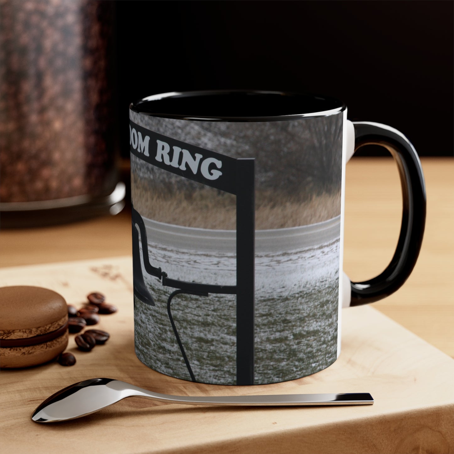 Let Freedom Ring Accent Coffee Mug, 11oz