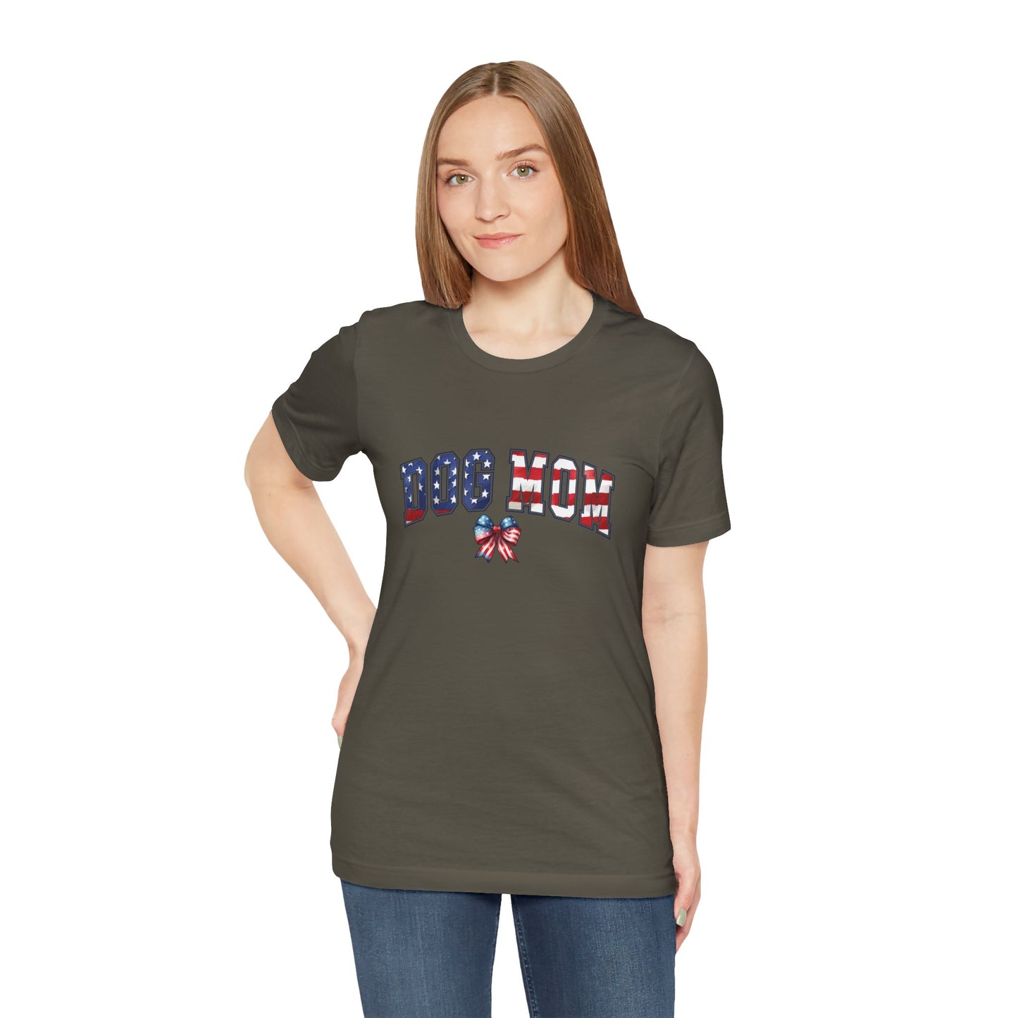 Womans Unisex Dog Mon Jersey Short Sleeve Tee
