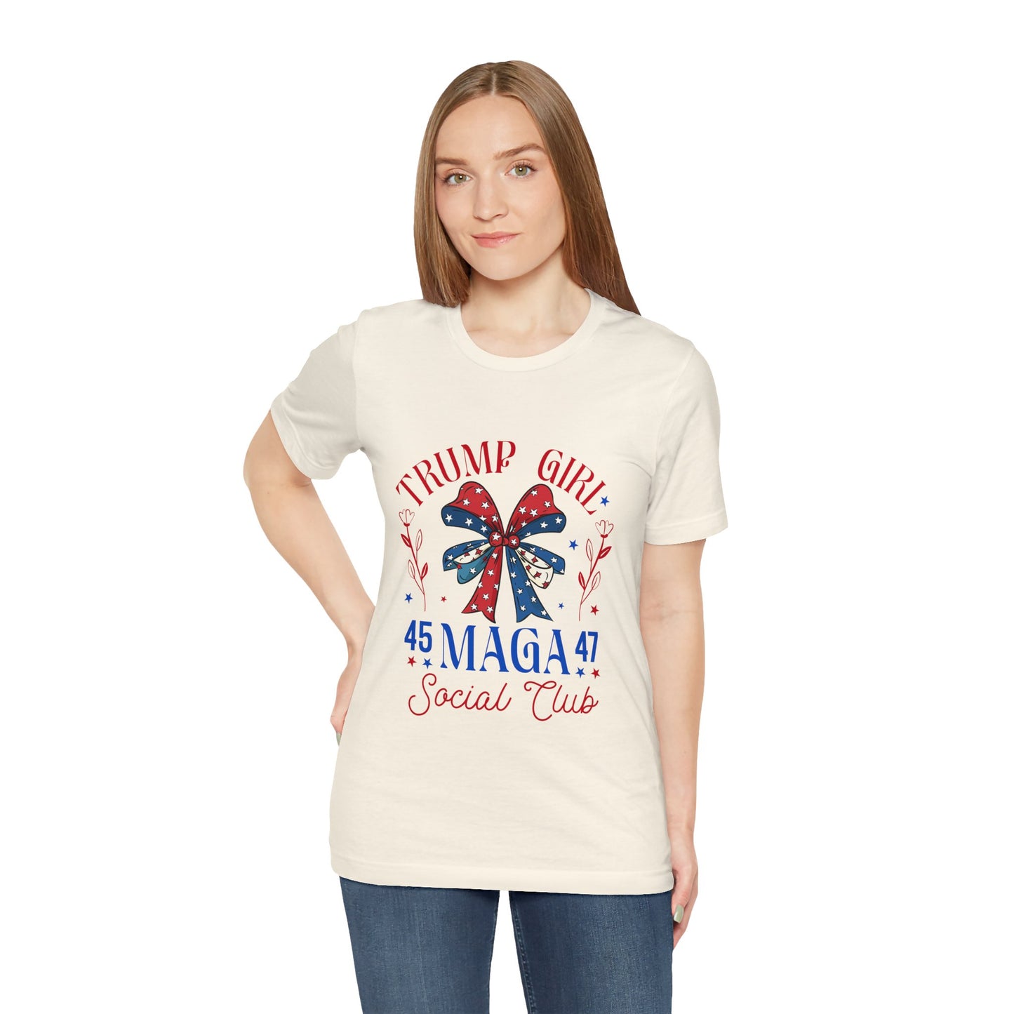 Trump Girl Mega Unisex Jersey Short Sleeve Tee