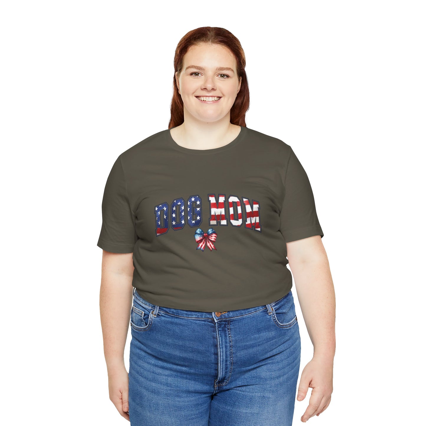 Womans Unisex Dog Mon Jersey Short Sleeve Tee