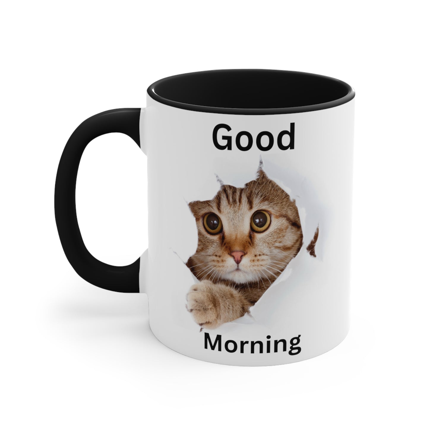 Good Morning Accent Coffee Mug, 11oz
