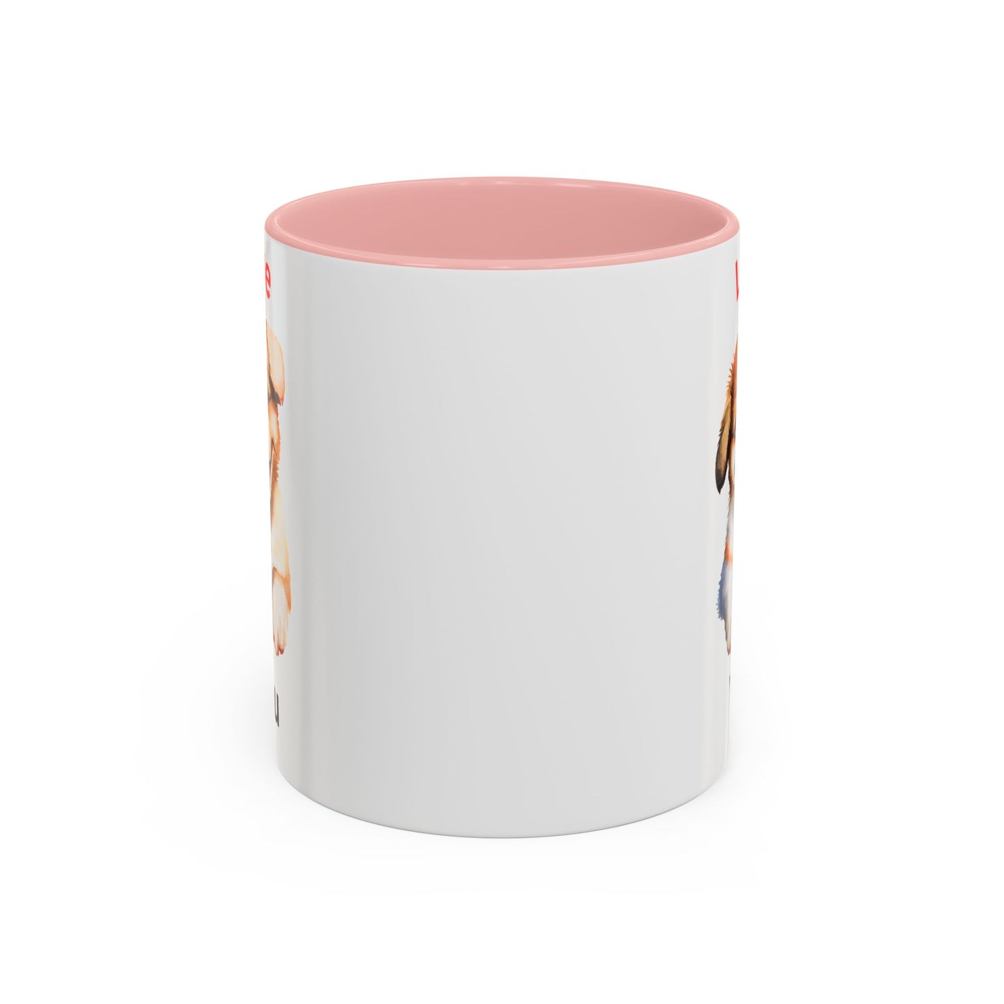 Love You Accent Coffee Mug, 11oz