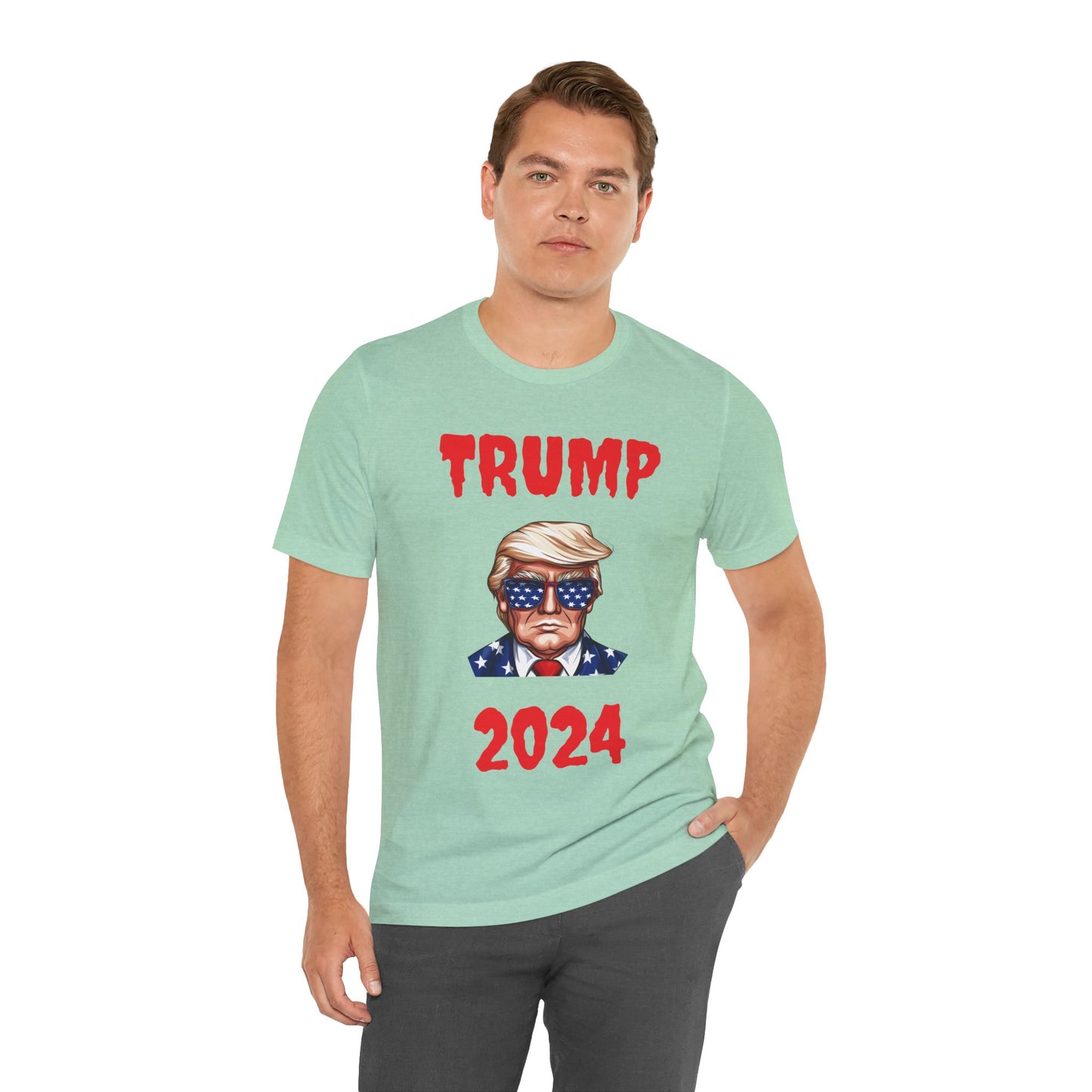 TRUMP 2024 Unisex Jersey Short Sleeve Tee
