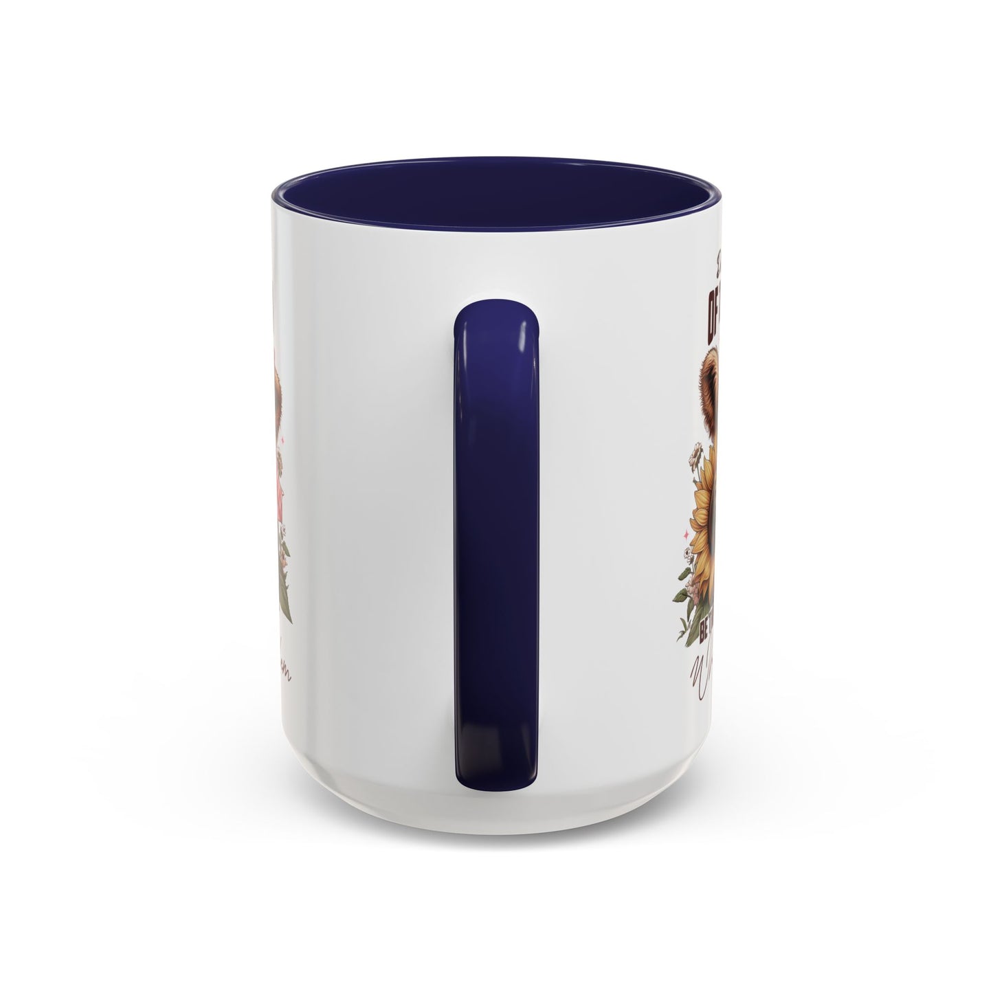 Be The Whole Problem Accent Coffee Mug (11, 15oz)