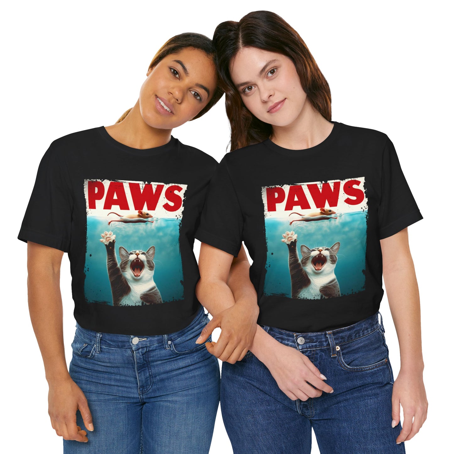 Paws Capture Beneath the Surface Unisex Jersey Short Sleeve Tee
