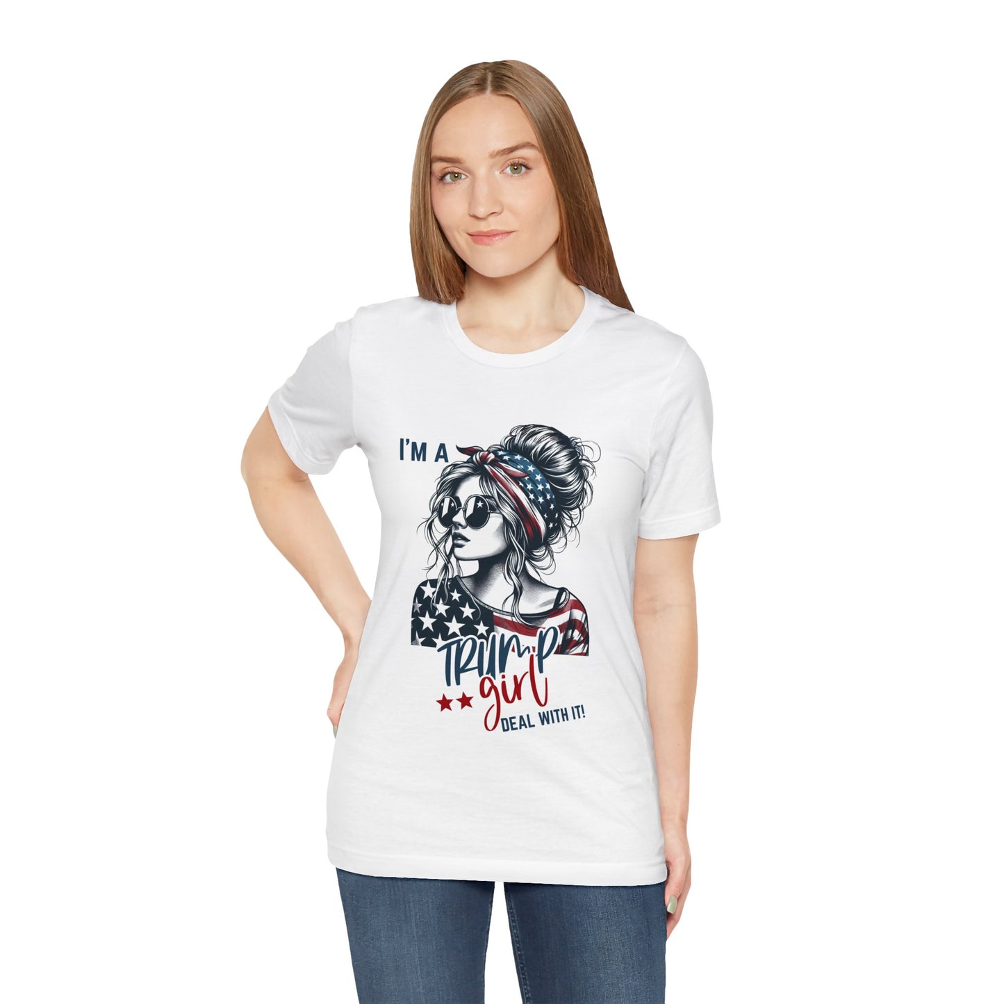 Trump Girl Unisex Jersey Short Sleeve Tee