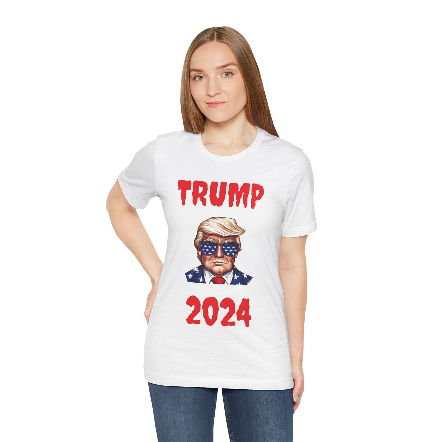 TRUMP 2024 Unisex Jersey Short Sleeve Tee