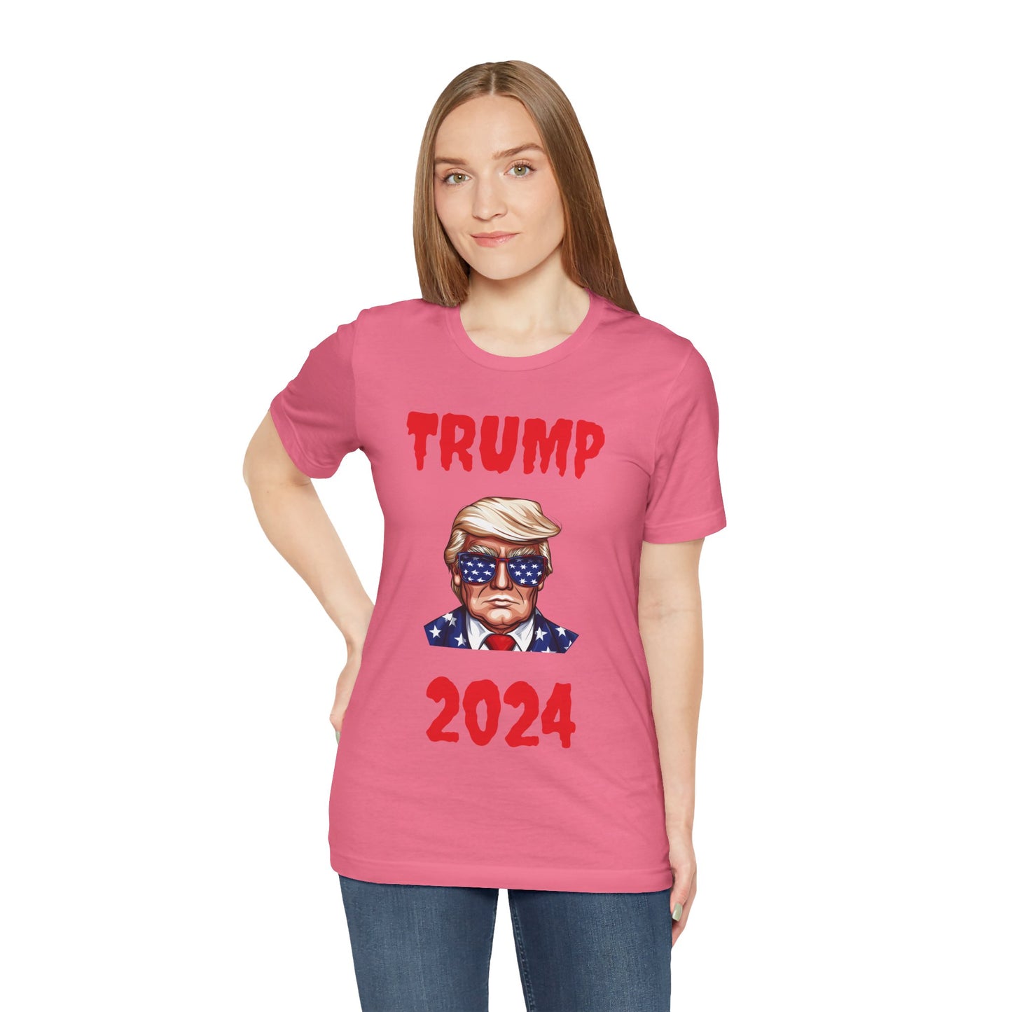 TRUMP 2024 Unisex Jersey Short Sleeve Tee