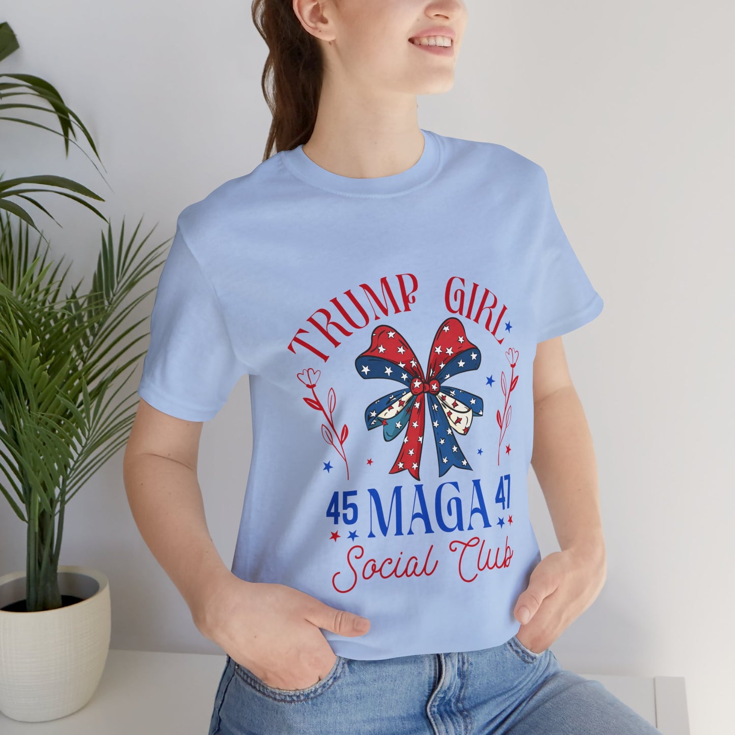 Trump Girl Mega Unisex Jersey Short Sleeve Tee