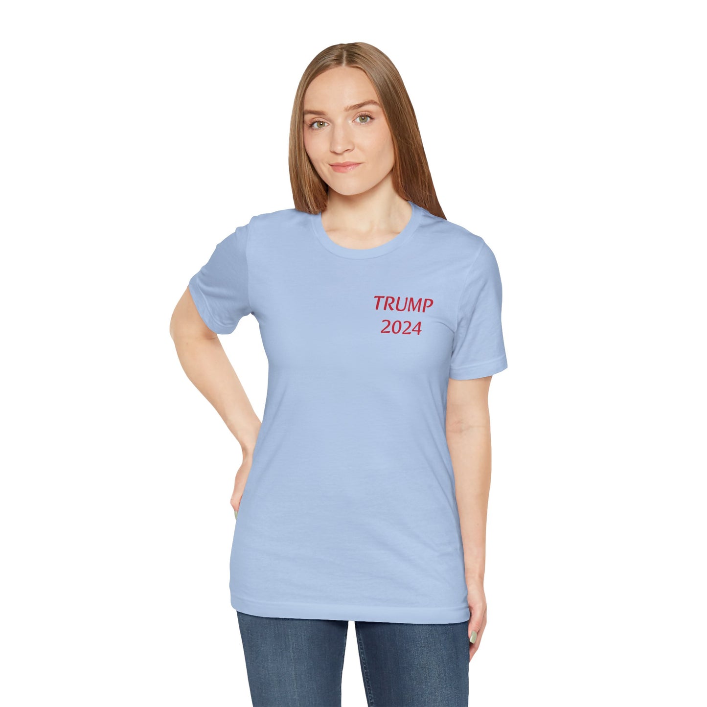 Freedom Is Not Free trump 2024 Unisex Jersey Short Sleeve Tee