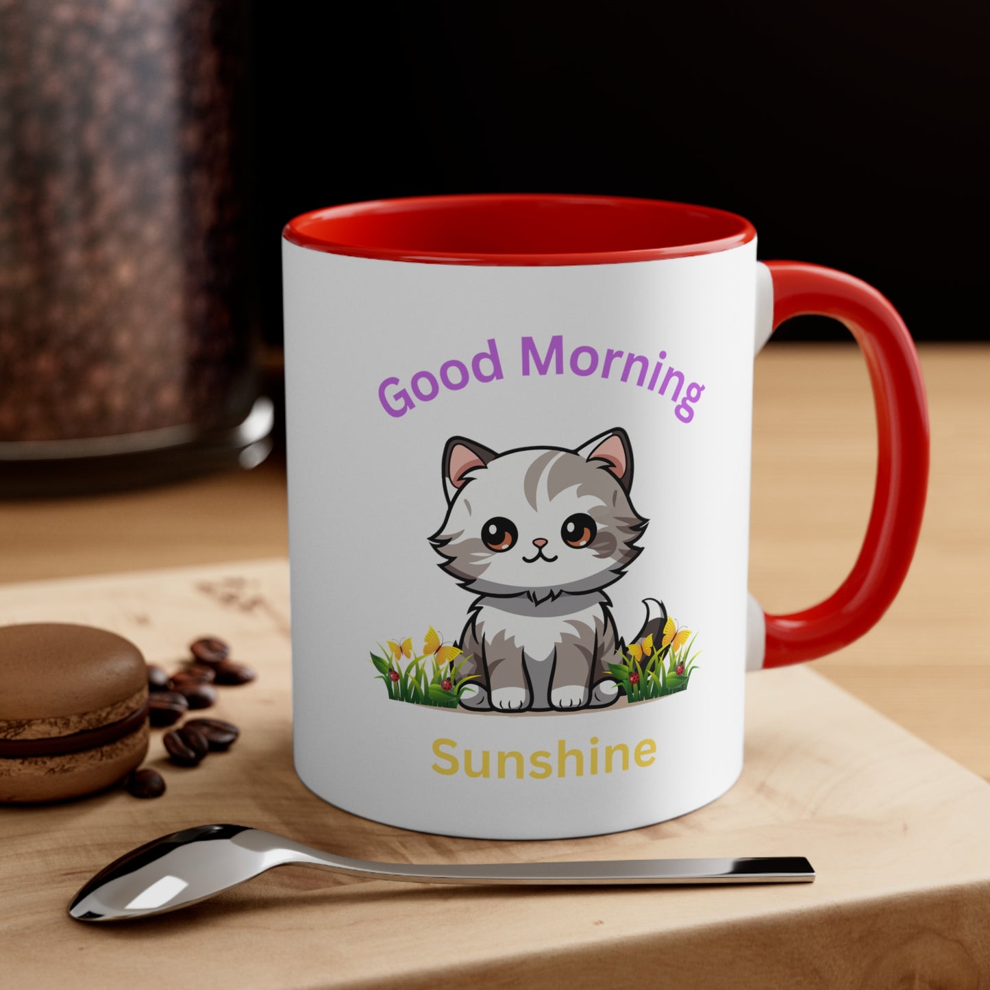 Good Morning Sunshine Accent Coffee Mug, 11oz