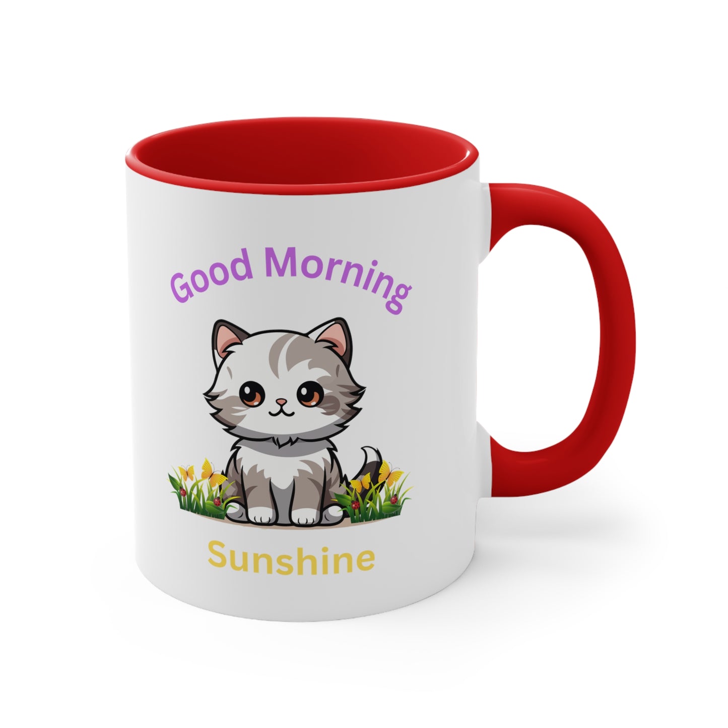 Good Morning Sunshine Accent Coffee Mug, 11oz