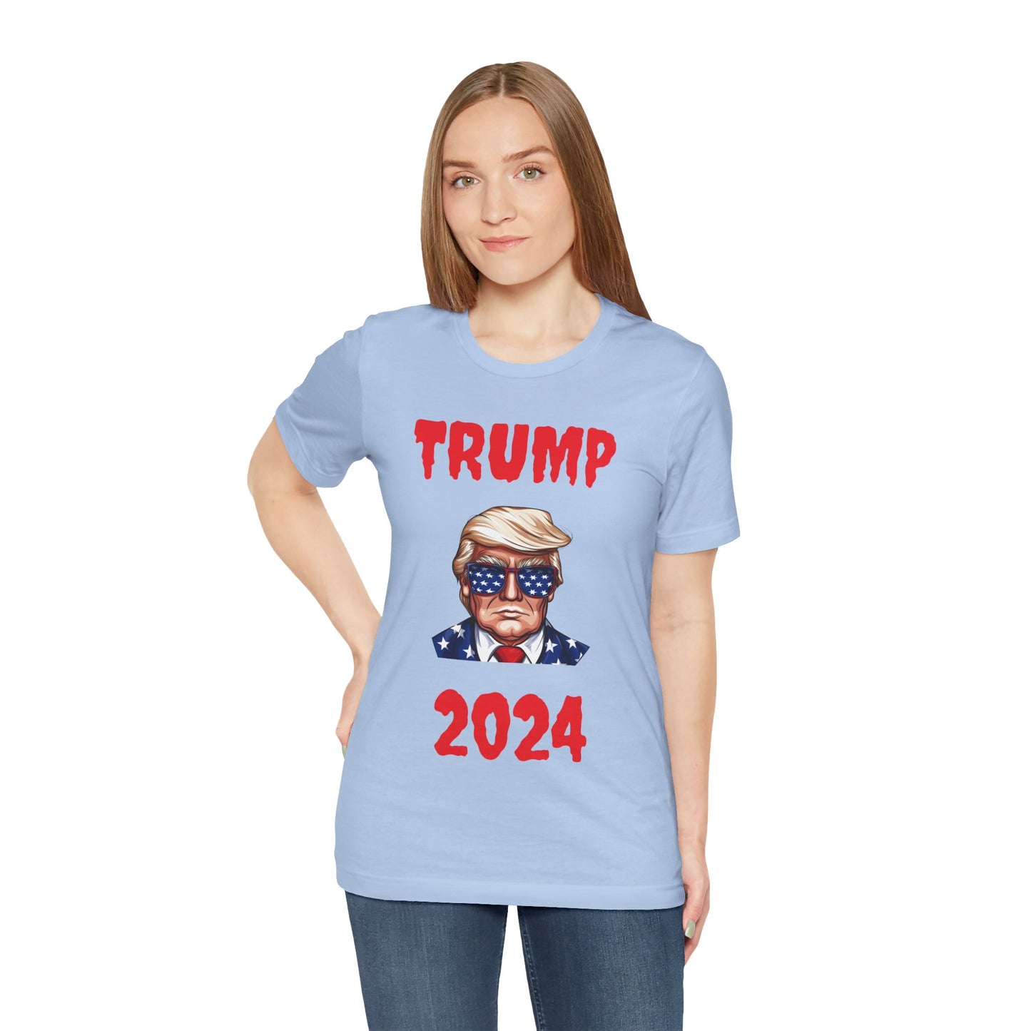 TRUMP 2024 Unisex Jersey Short Sleeve Tee
