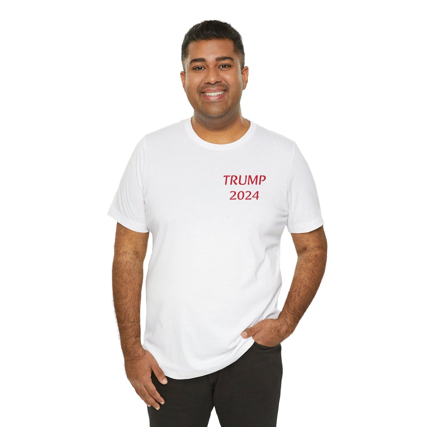 Freedom Is Not Free trump 2024 Unisex Jersey Short Sleeve Tee