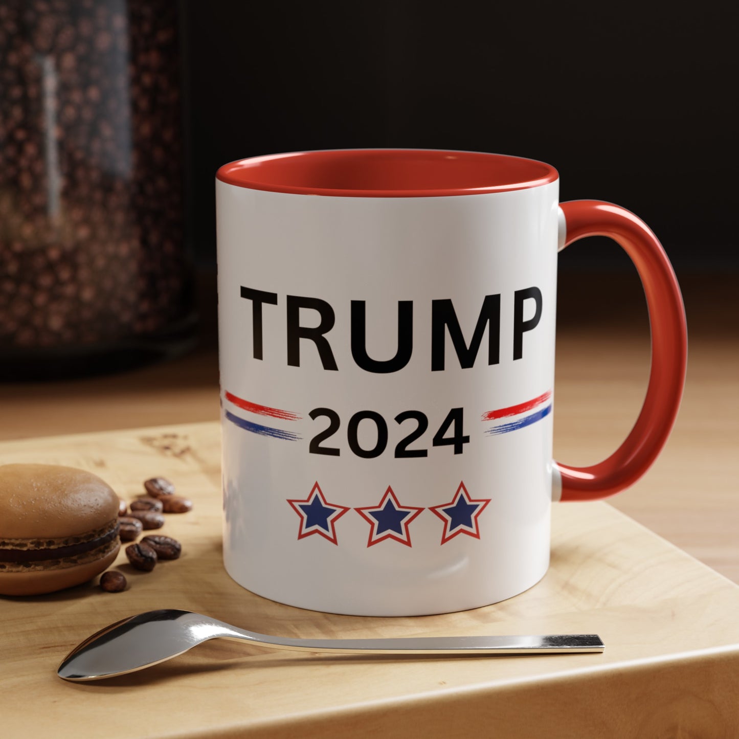 Trump 2024 Accent Coffee Mug (11, 15oz)