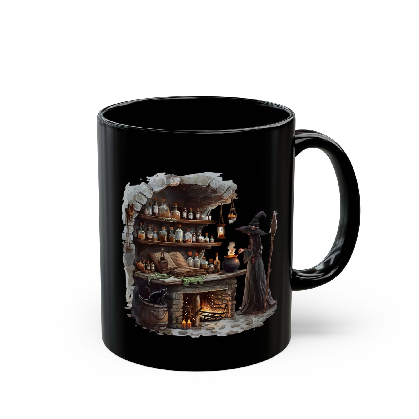Magical Brew Black Mug (11oz, 15oz)