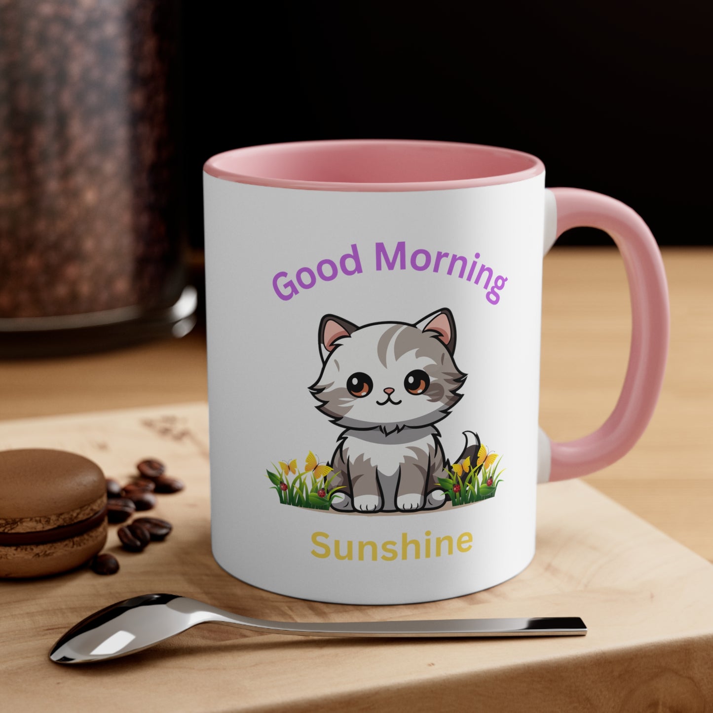 Good Morning Sunshine Accent Coffee Mug, 11oz