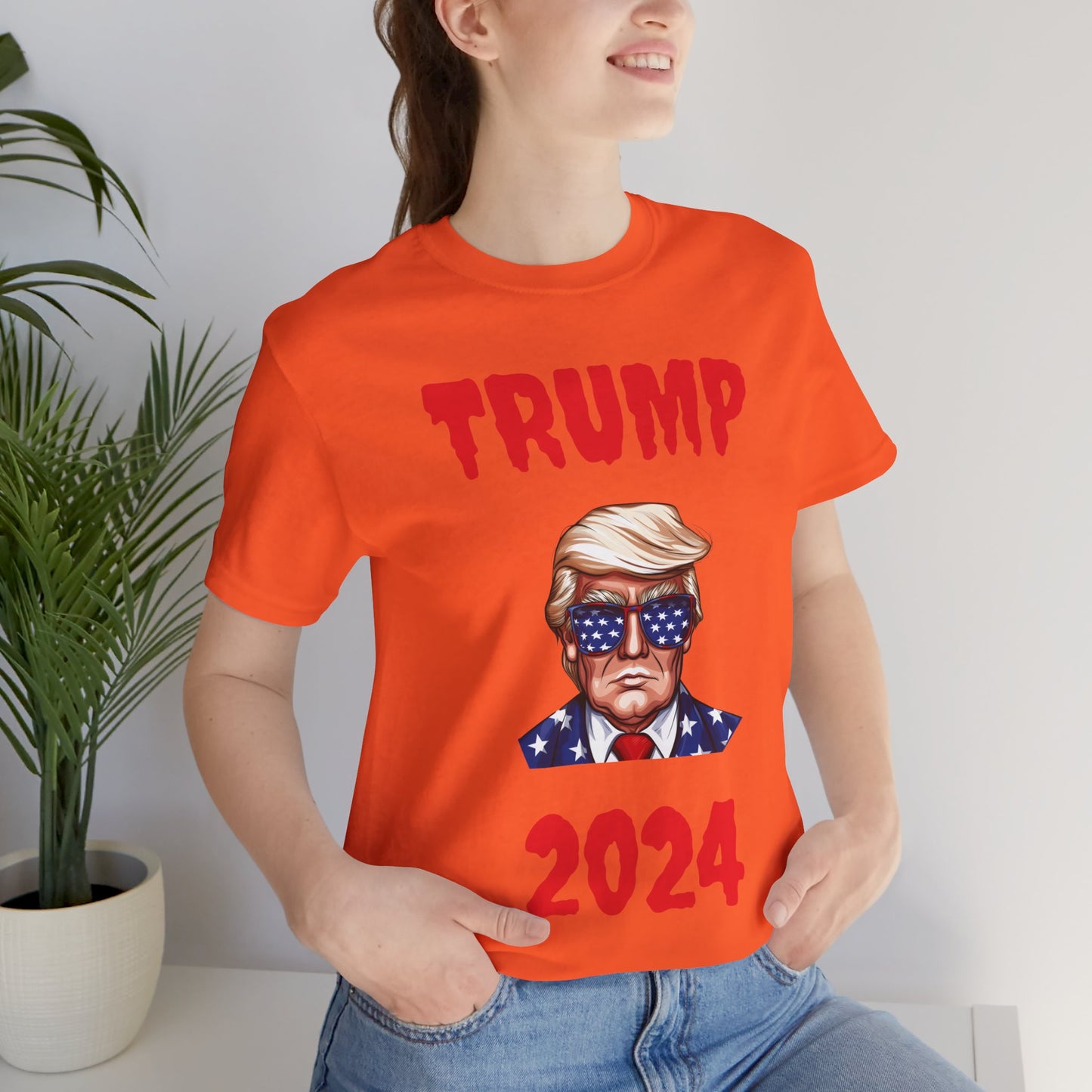 TRUMP 2024 Unisex Jersey Short Sleeve Tee