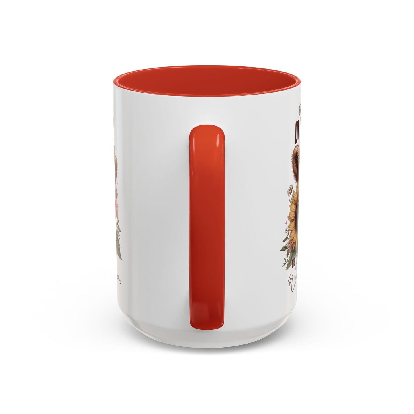 Be The Whole Problem Accent Coffee Mug (11, 15oz)