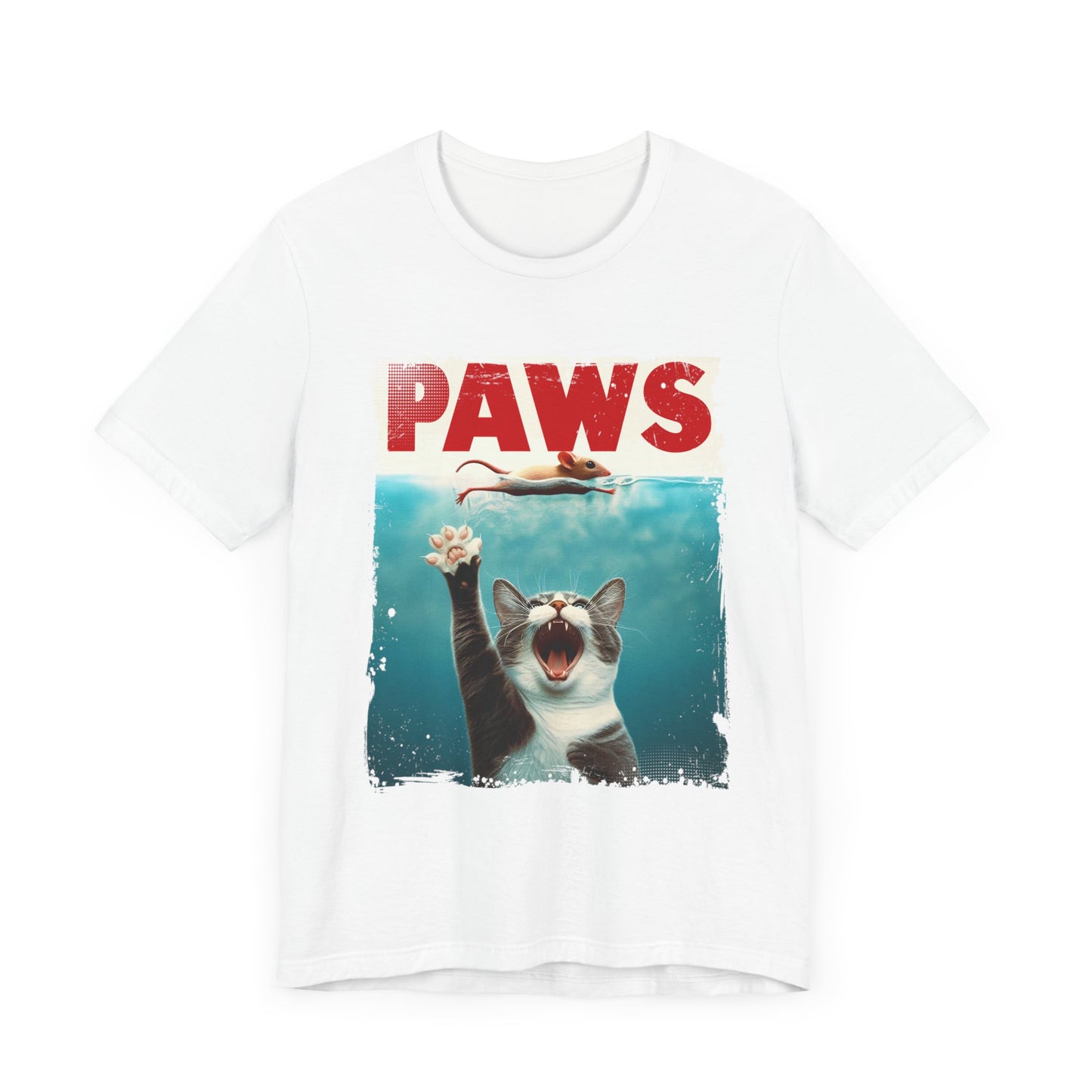 Paws Capture Beneath the Surface Unisex Jersey Short Sleeve Tee