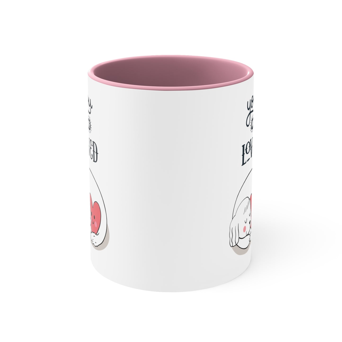 You are Loved Accent Coffee Mug, 11oz