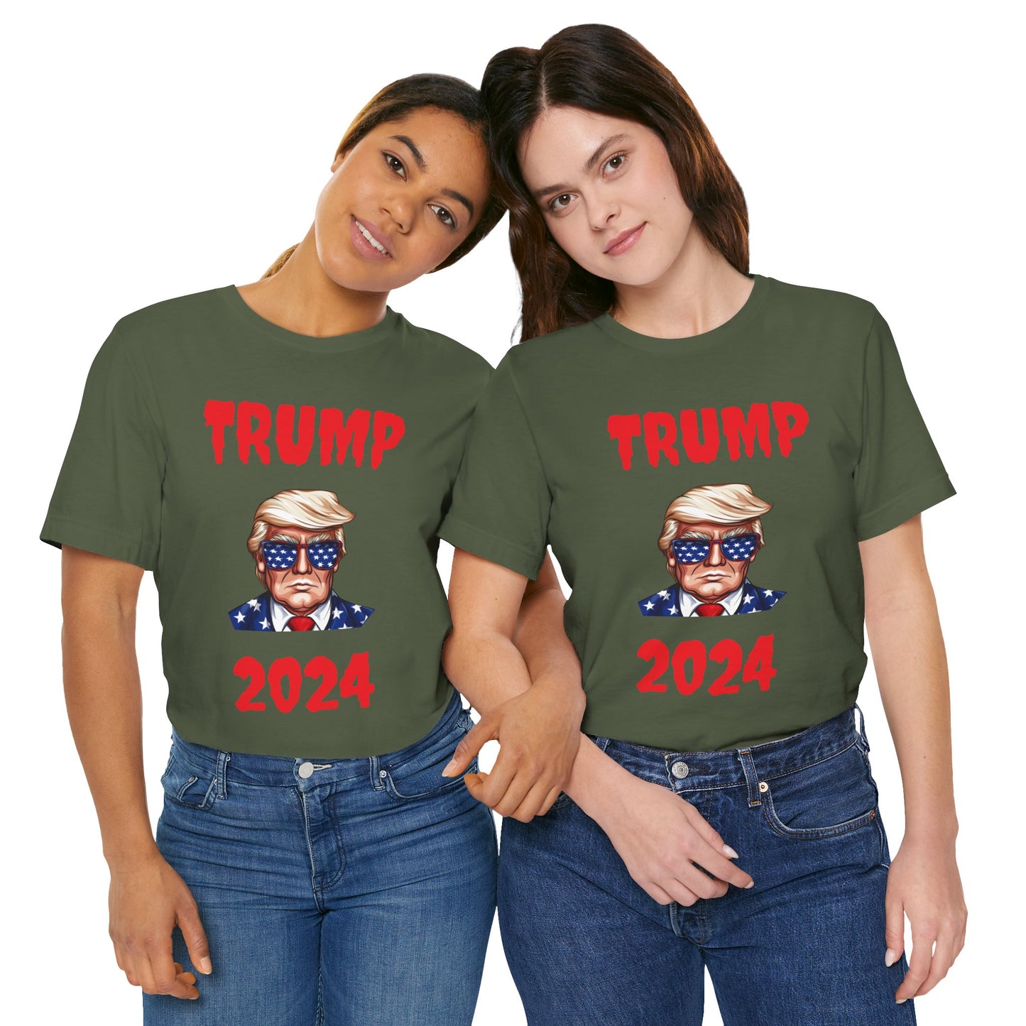 TRUMP 2024 Unisex Jersey Short Sleeve Tee