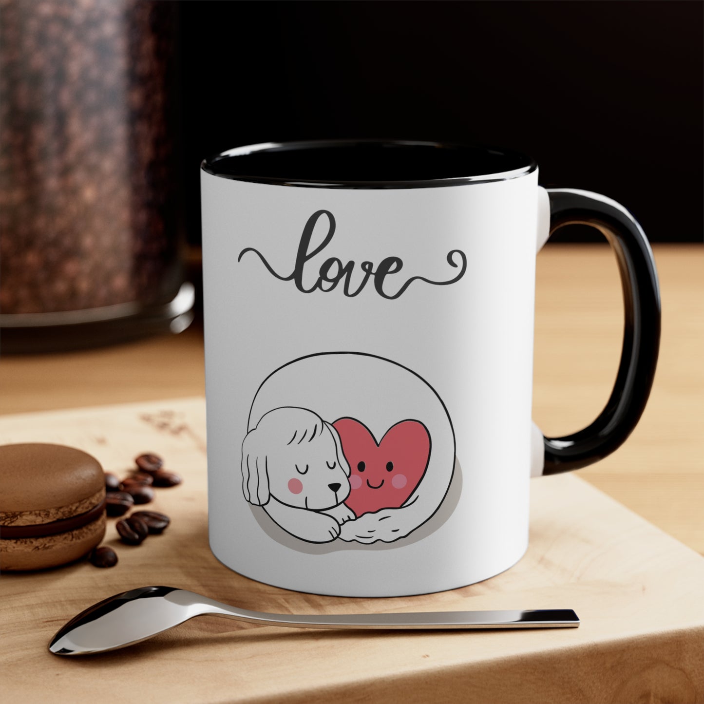 Love Accent Coffee Mug, 11oz