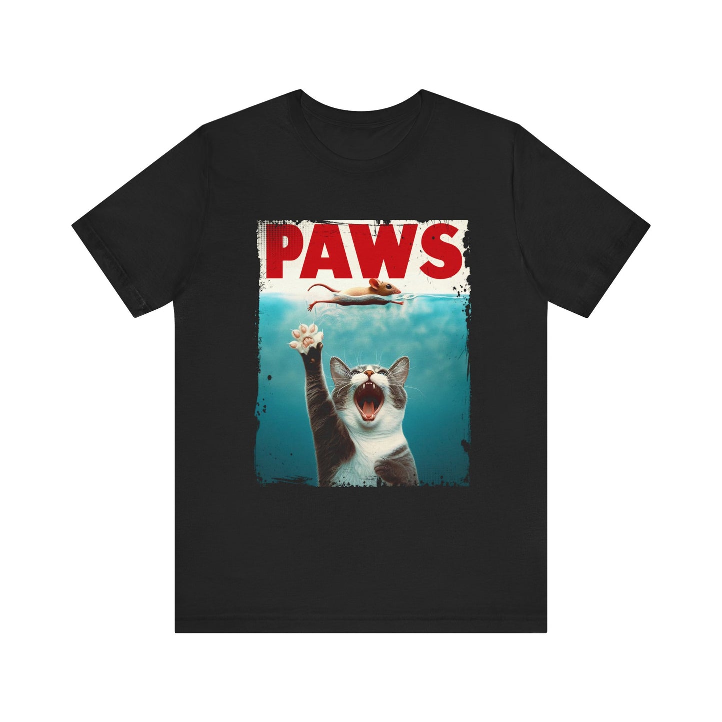 Paws Capture Beneath the Surface Unisex Jersey Short Sleeve Tee