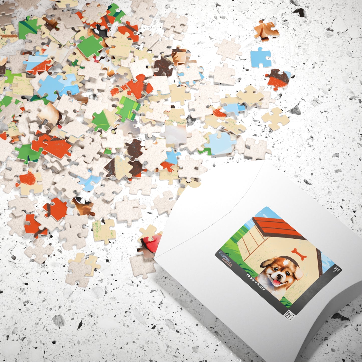 Dog House Puzzle (110, 252)